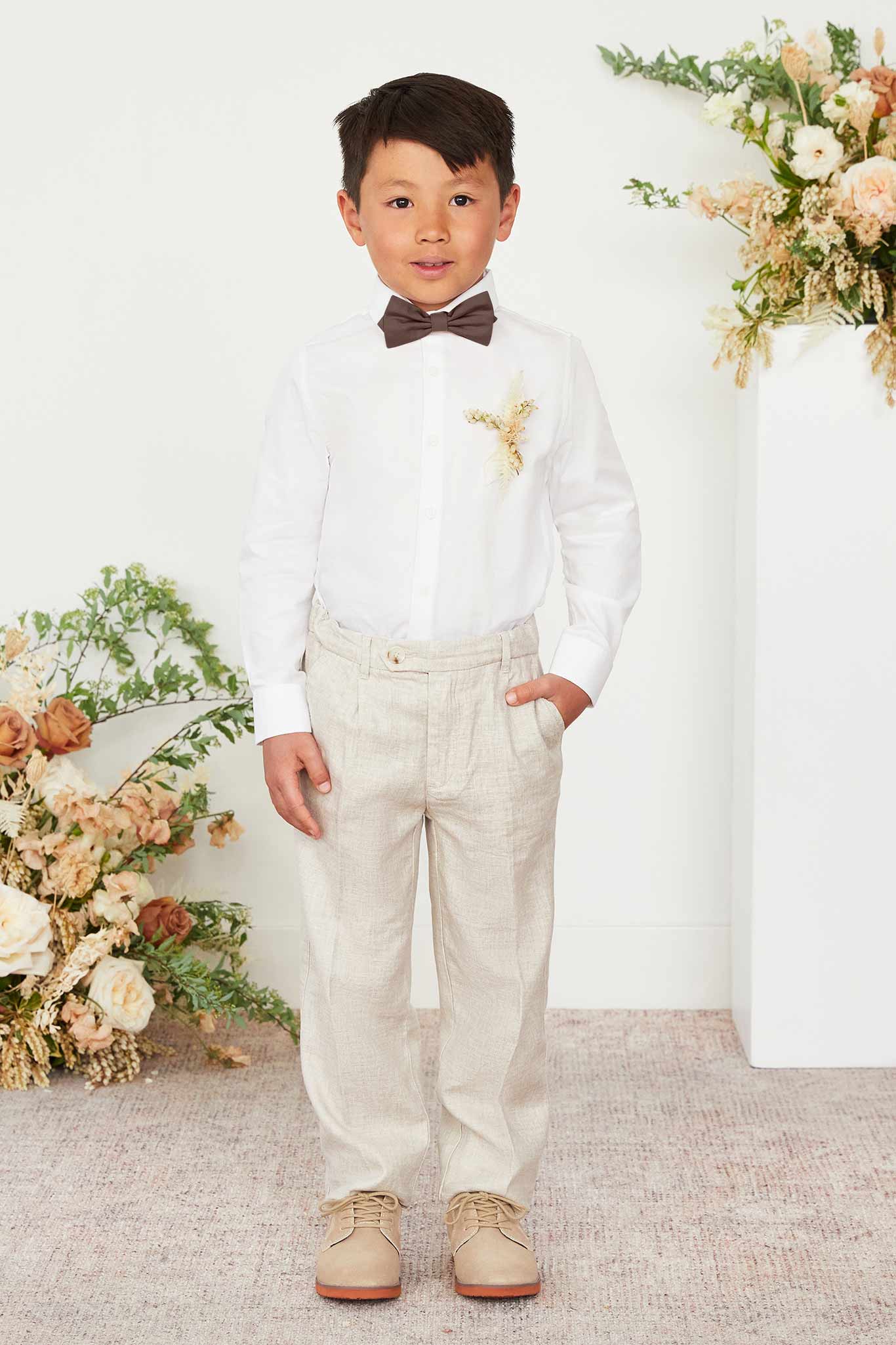 Kids Bow Tie for Weddings - Espresso | Harry