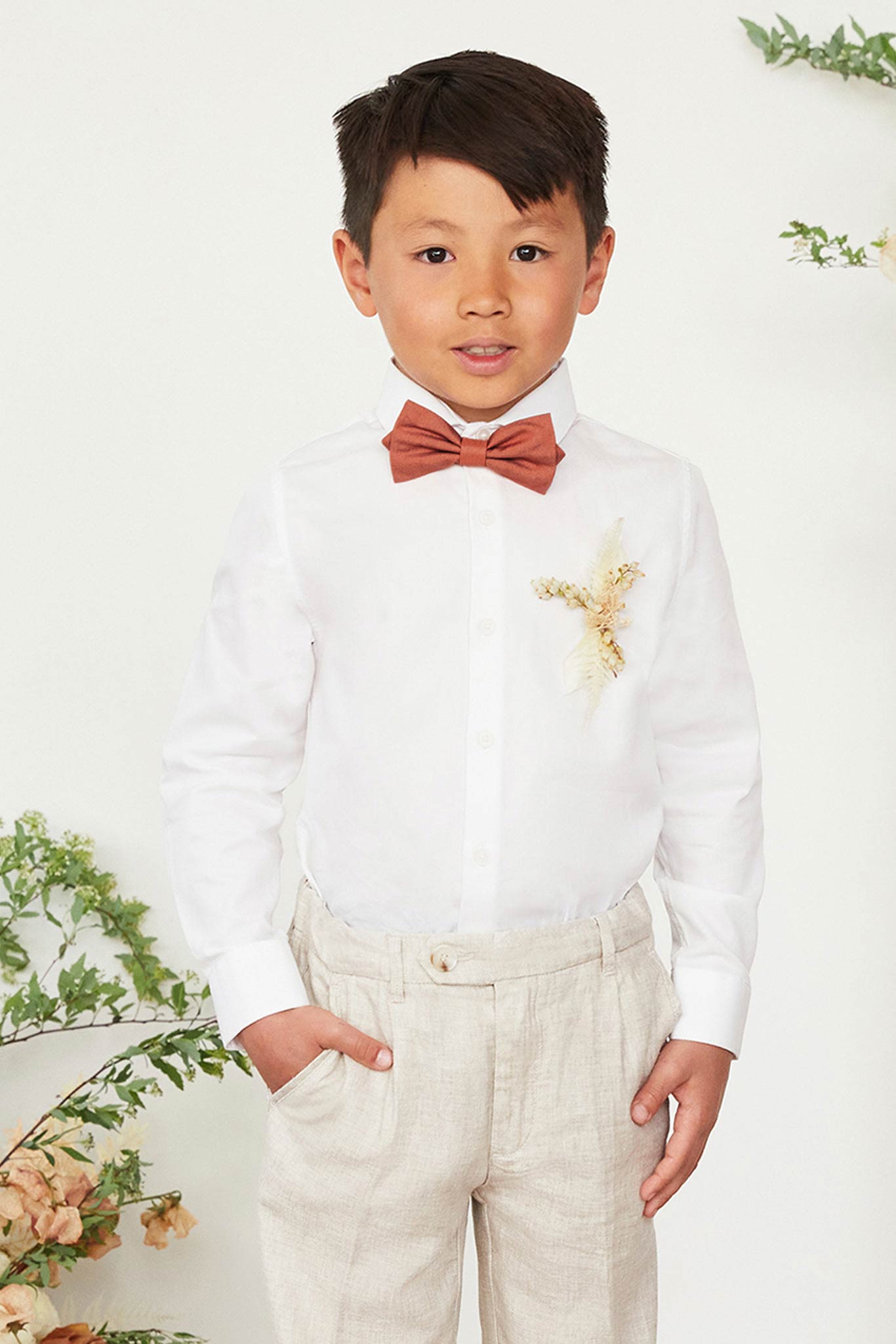 Kids Bow Tie for Weddings - Terracotta | Harry