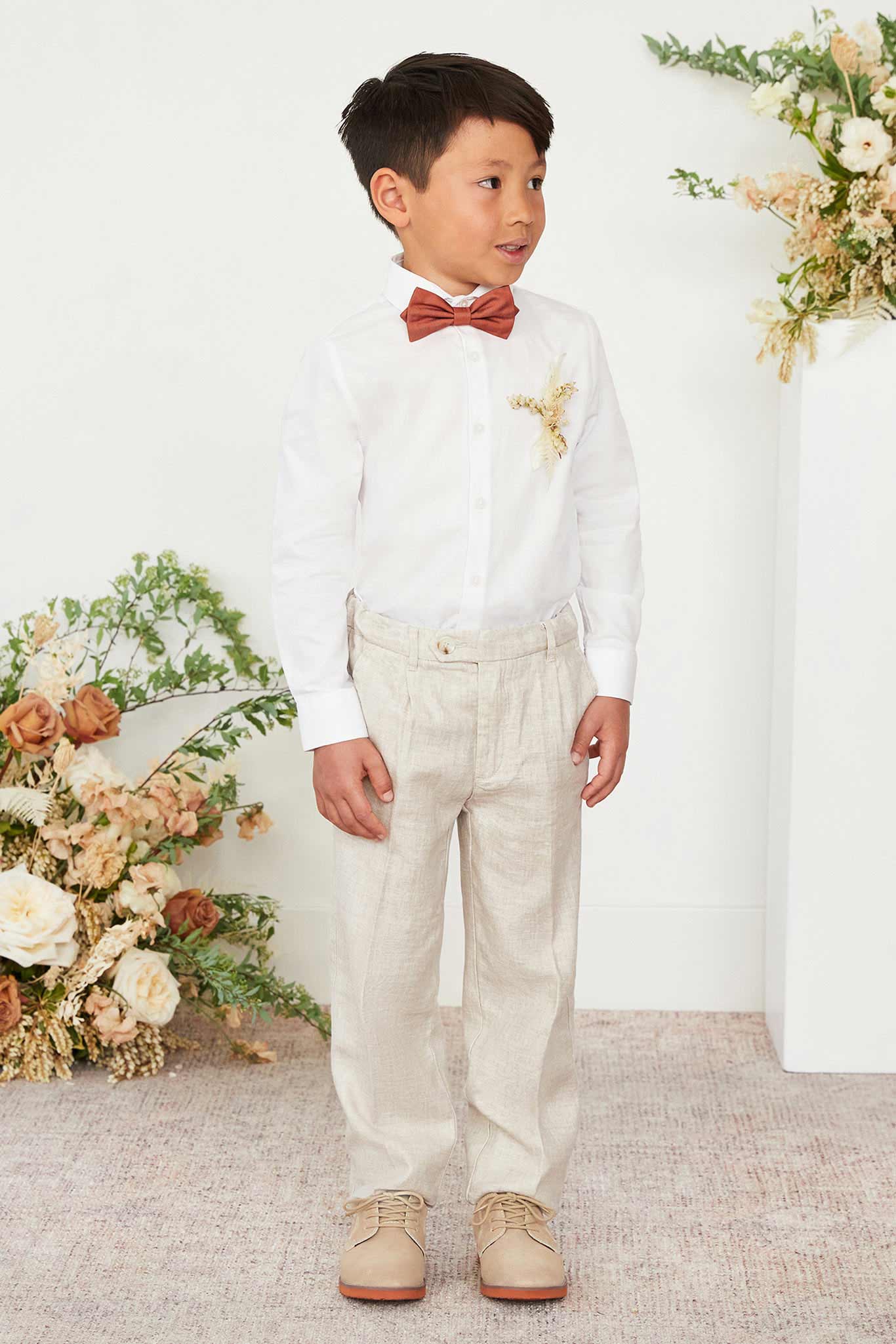 Kids Bow Tie for Weddings - Terracotta | Harry