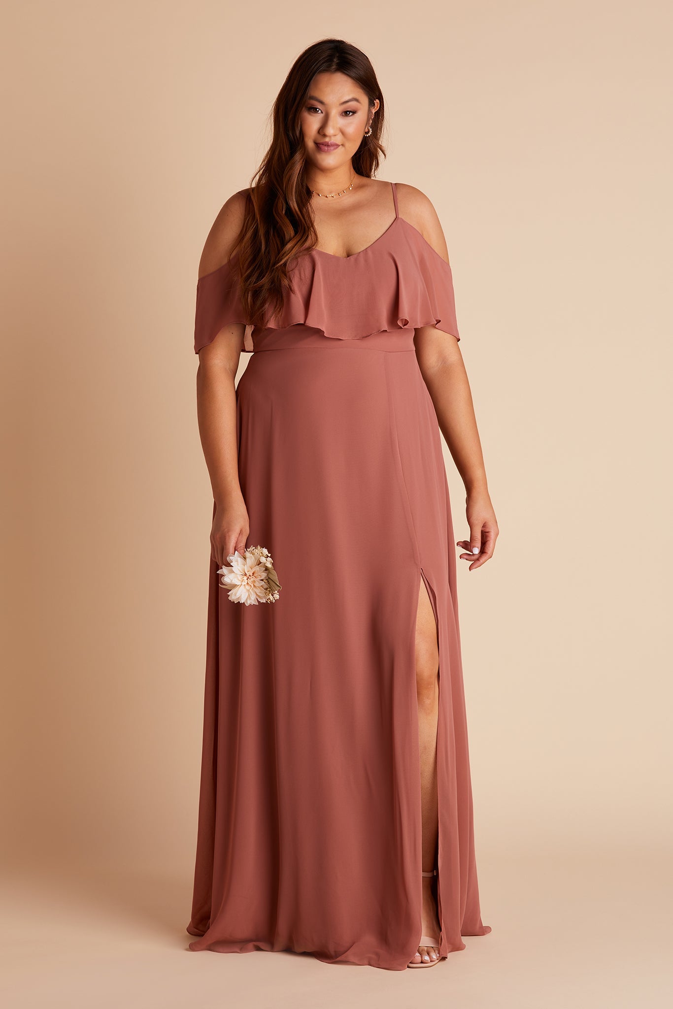 Convertible Bridesmaid Dress with Slit | Jane Desert Rose