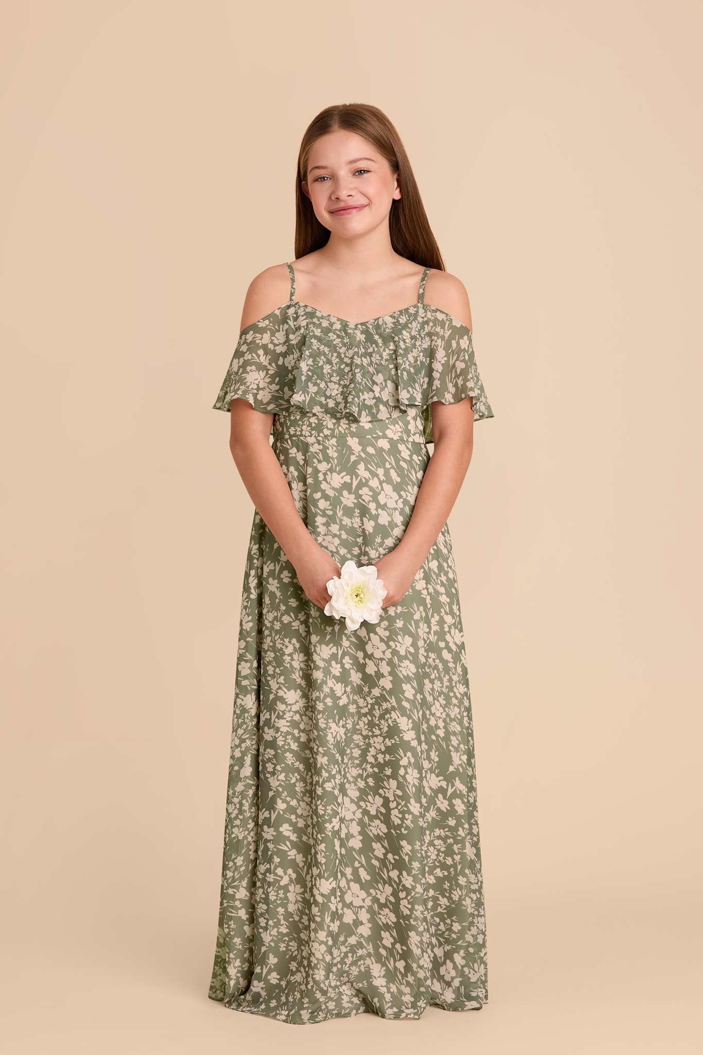 Convertible Junior Bridesmaid Dress for Tweens | Thyme Dreamy Floral