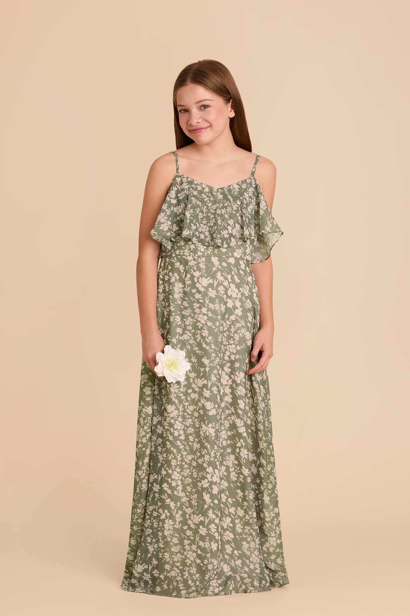 Convertible Junior Bridesmaid Dress for Tweens | Thyme Dreamy Floral