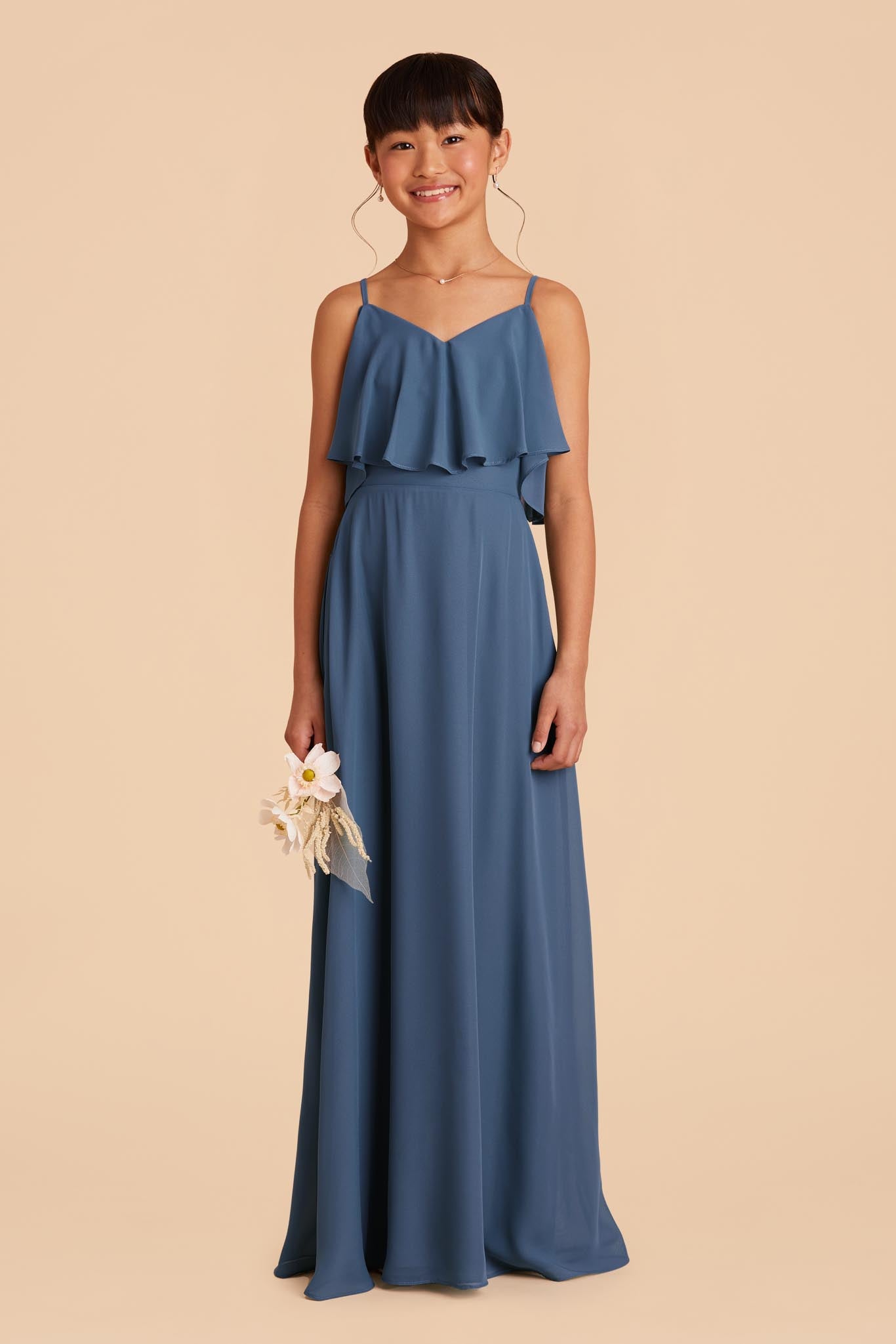 Convertible Junior Bridesmaid Dress for Tweens | Janie Twilight