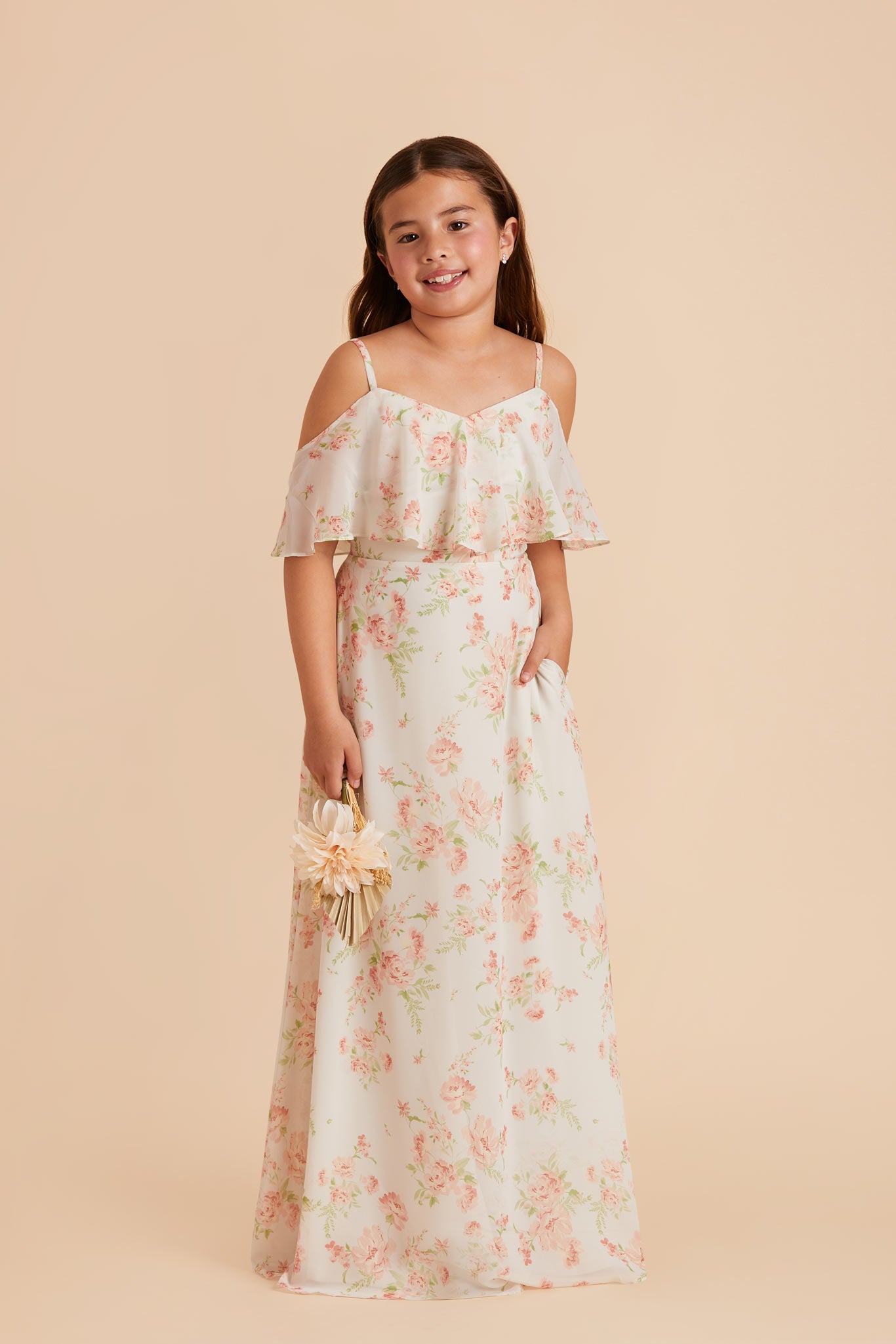 Convertible Junior Bridesmaid Dress - Whimsical Blooms