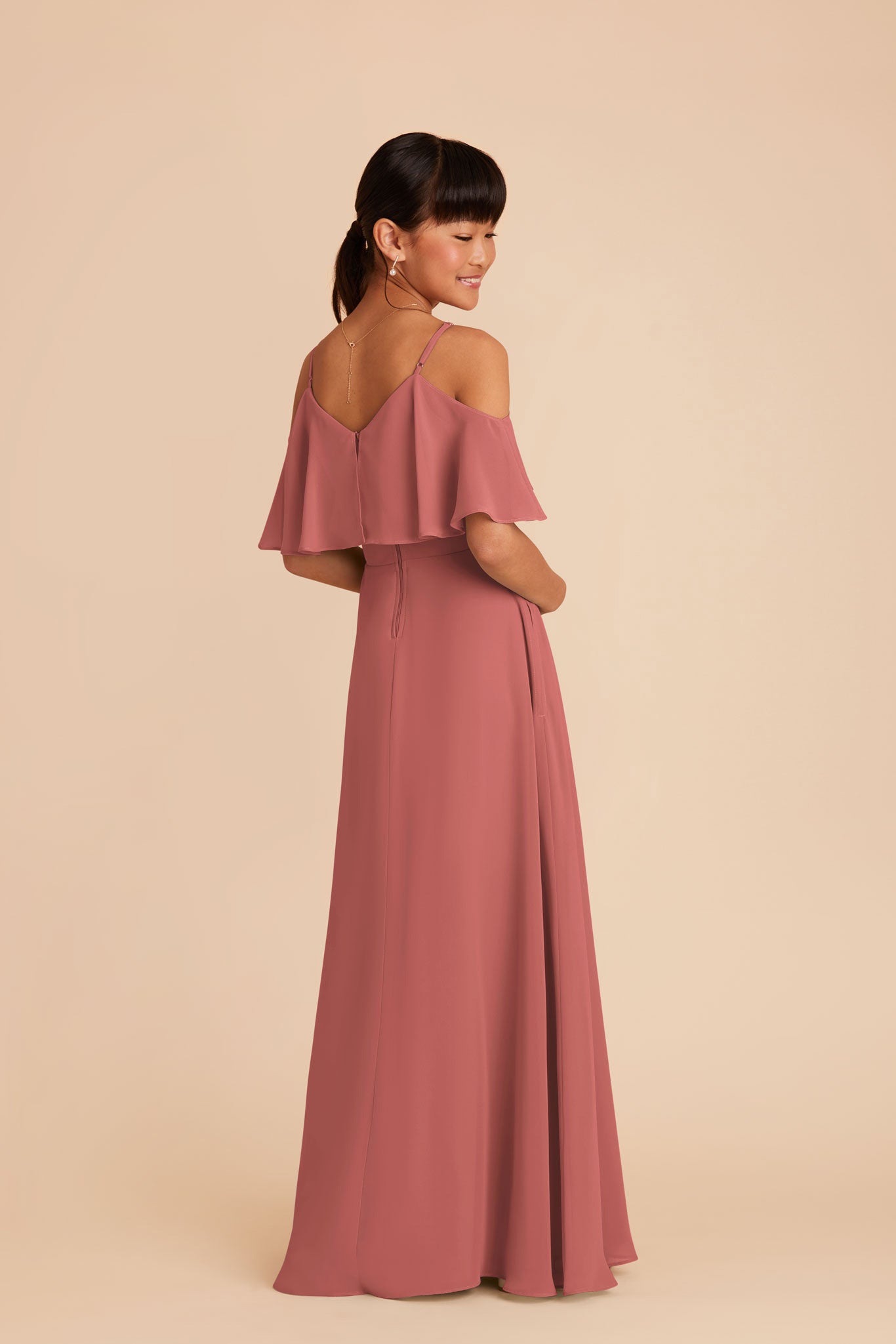Convertible Junior Bridesmaid Dress for Tweens | Janie Wild Rose