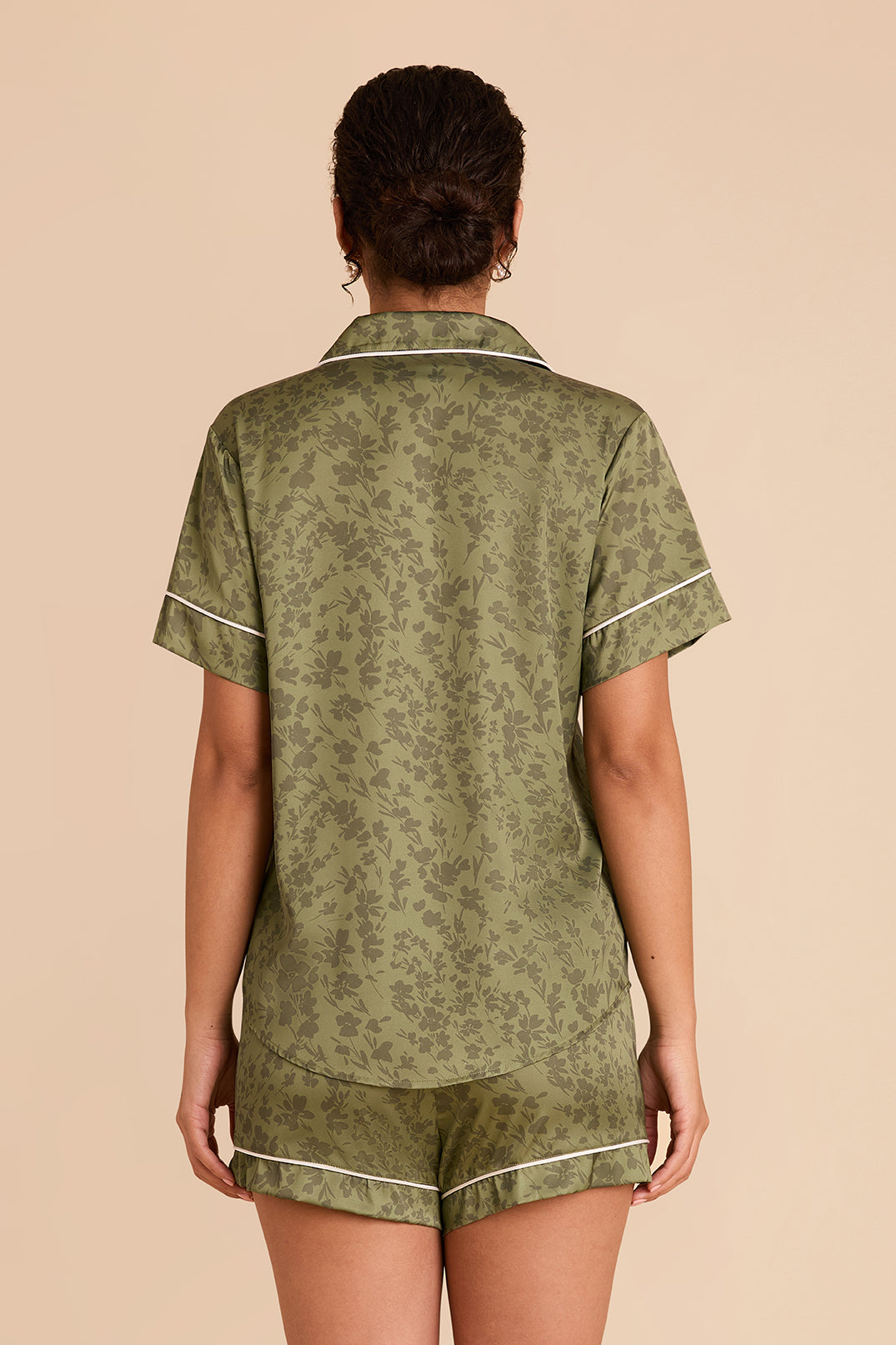 Floral Pajama Set for Women | Jonny Satin Martini Dream