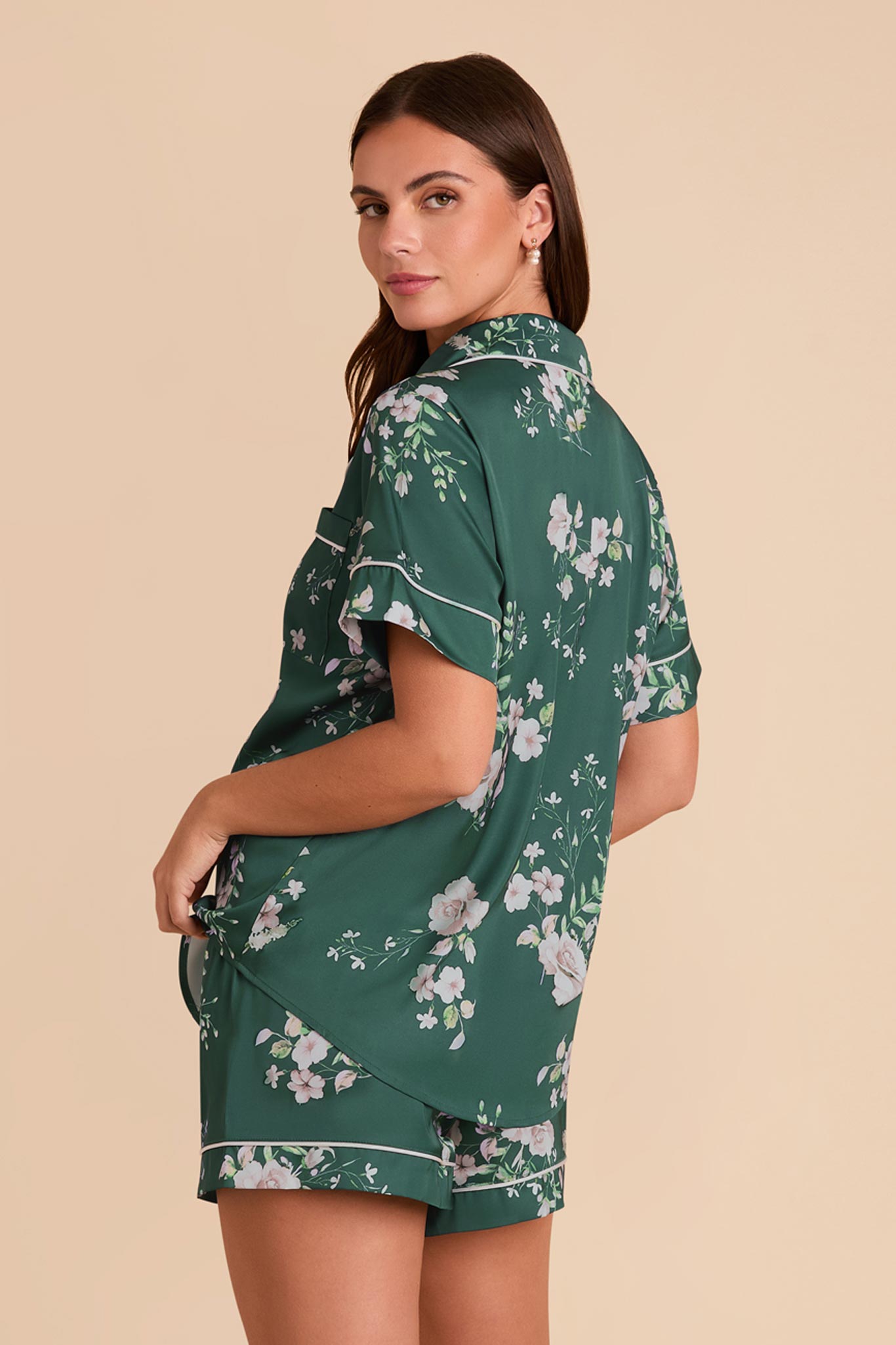 Floral Pajama Set for Women - Satin Lounge & Bridal Wear | Jonny