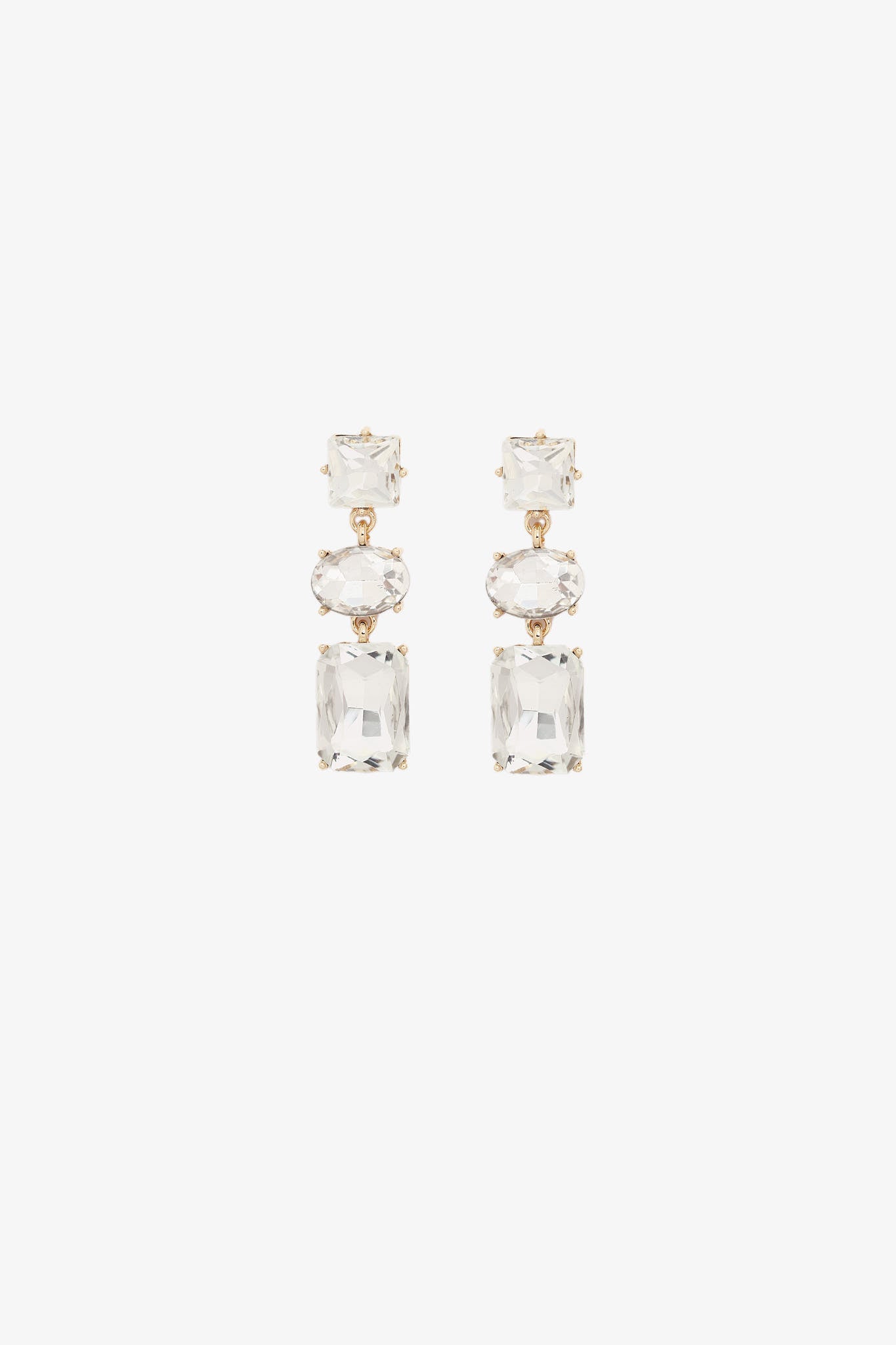 Crystal Drop Earrings for Bridesmaids | Petit Moments