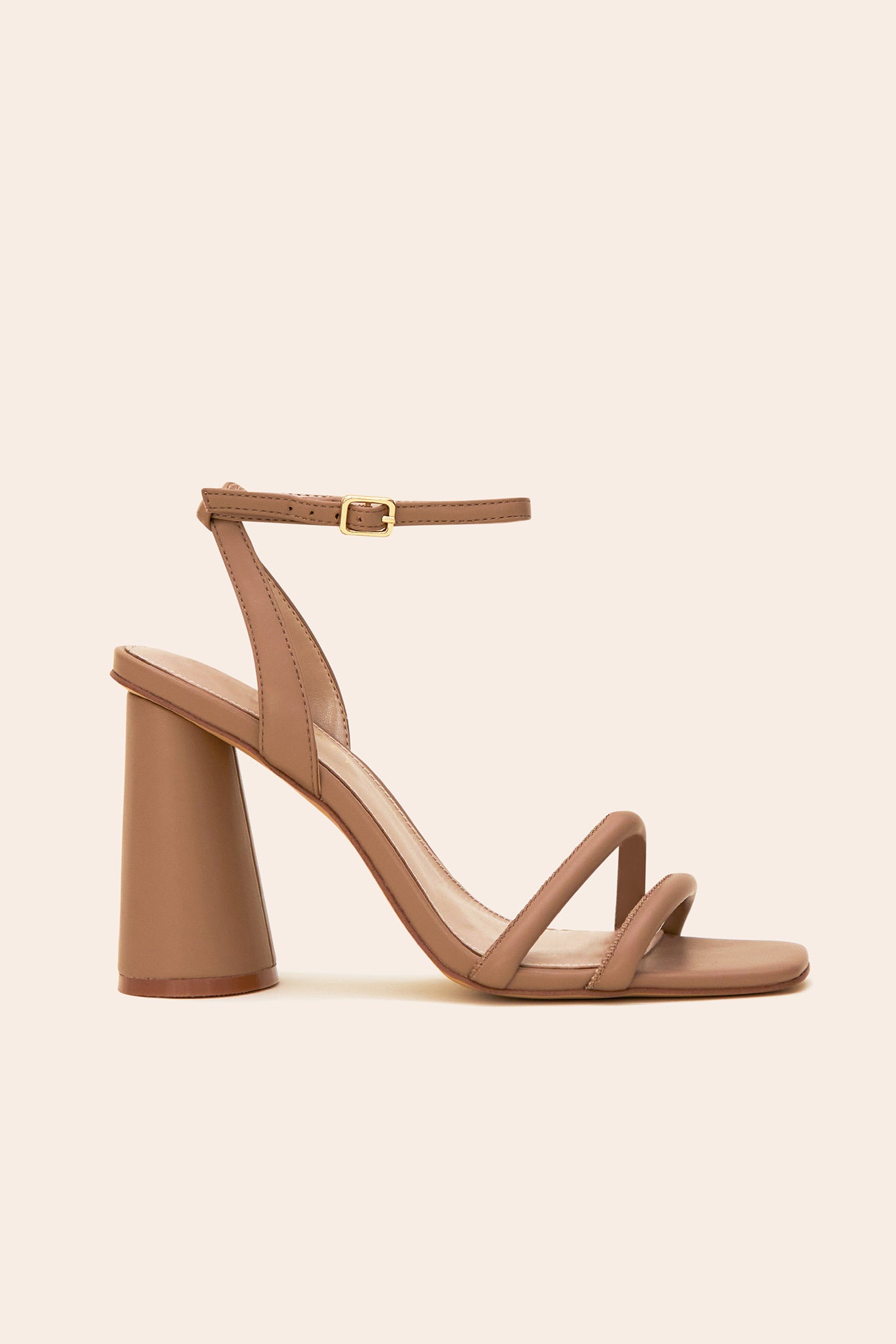 Chunky Heel Shoes for Women | Julia Mocha