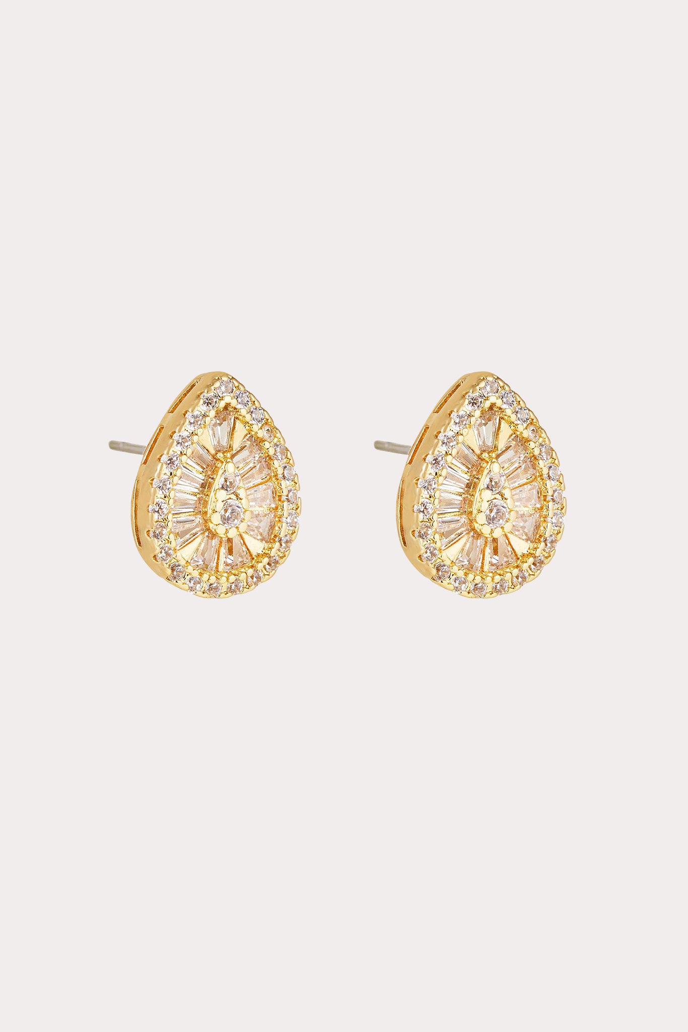 Crystal Stud Earrings for Women | Ettika Ibiza Clear