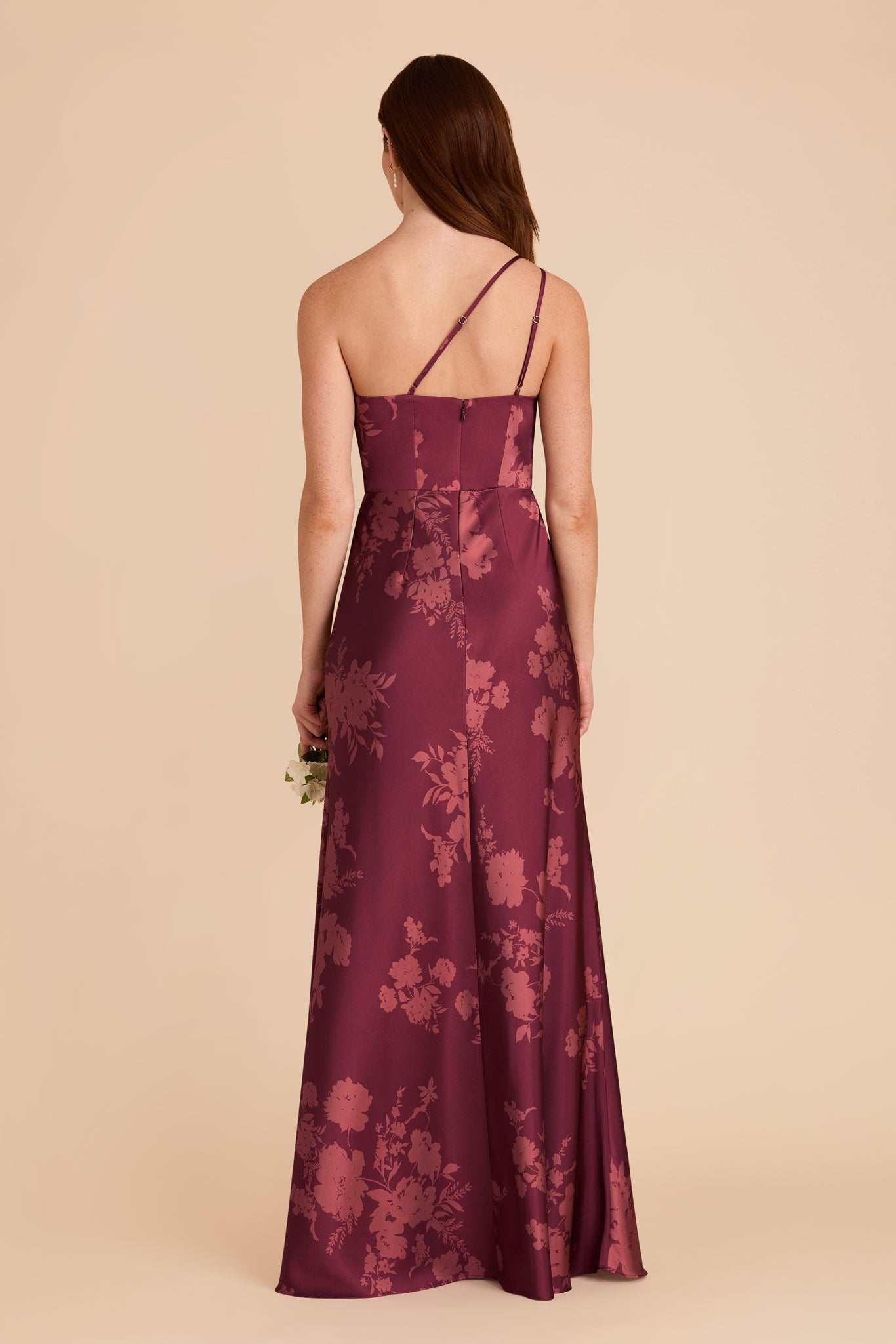 Matte Satin Dress with Whimsical Blooms | Kensie Sangria