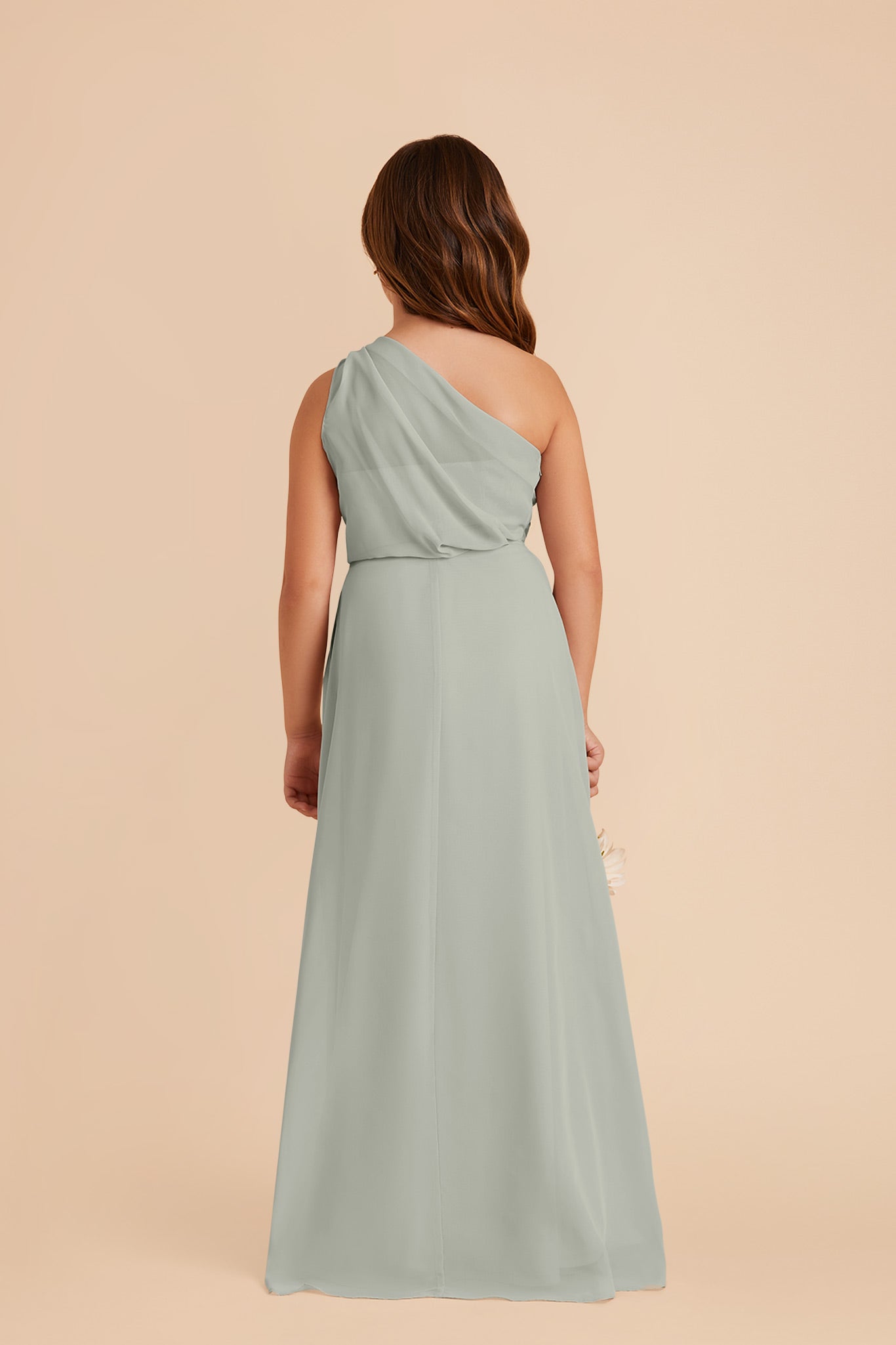 Junior Chiffon One-Shoulder Dress for Tweens | Kiara Sage