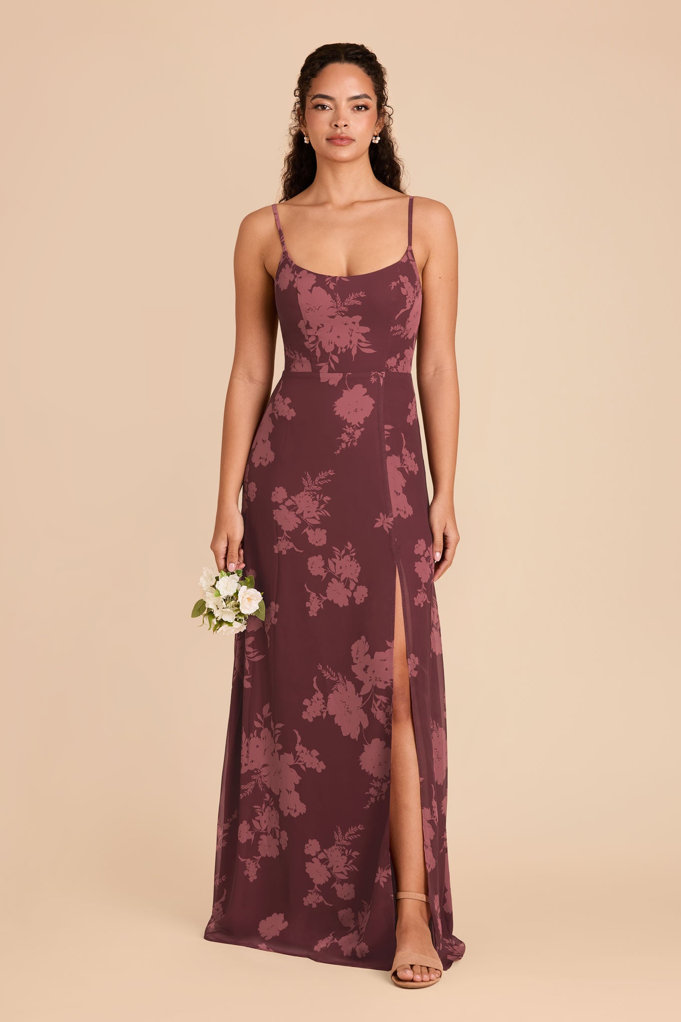 Chiffon Dress with Whimsical Blooms | Amy Sangria