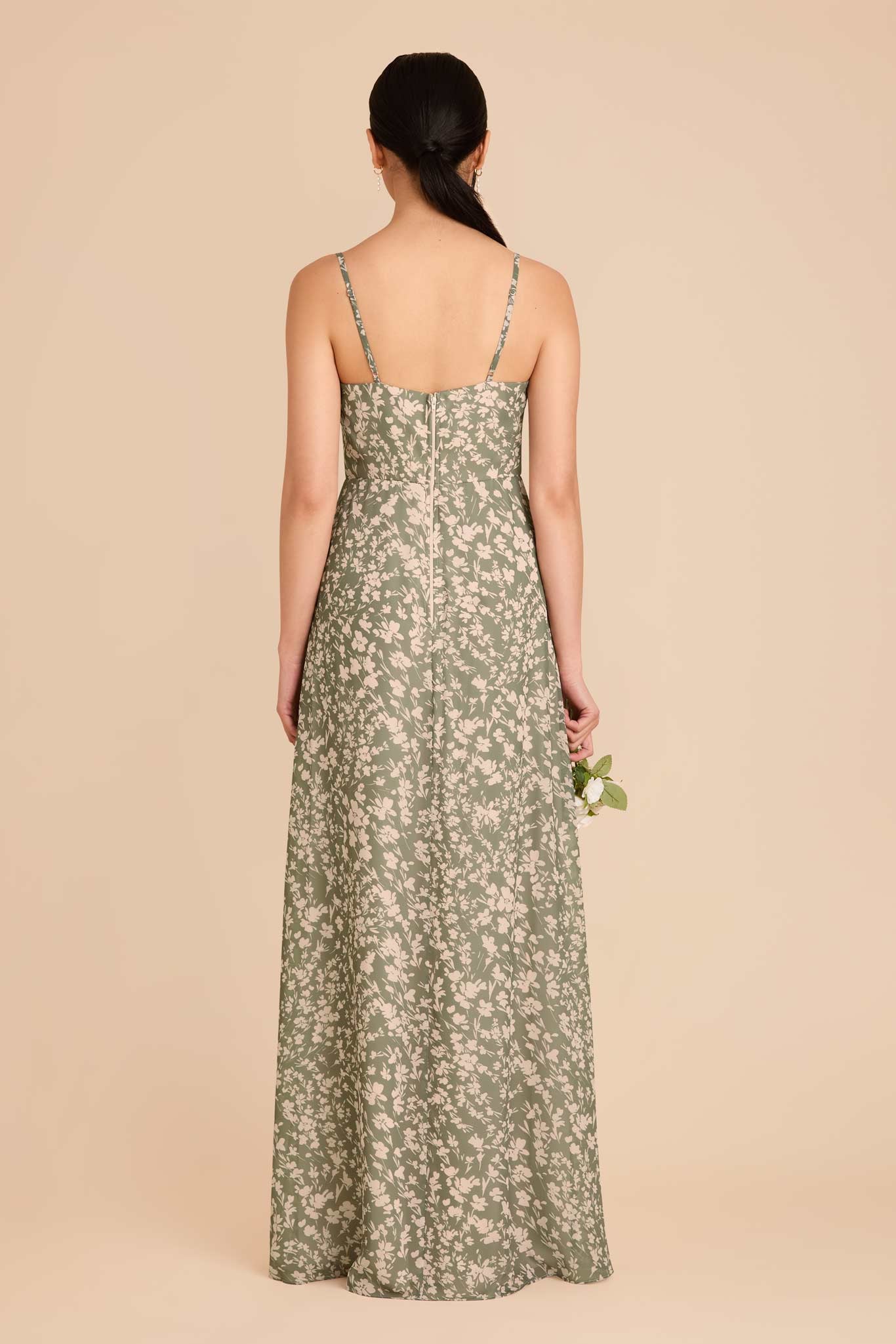 Chiffon Scoop Dress with Floral Print | Amy Thyme Dreamy