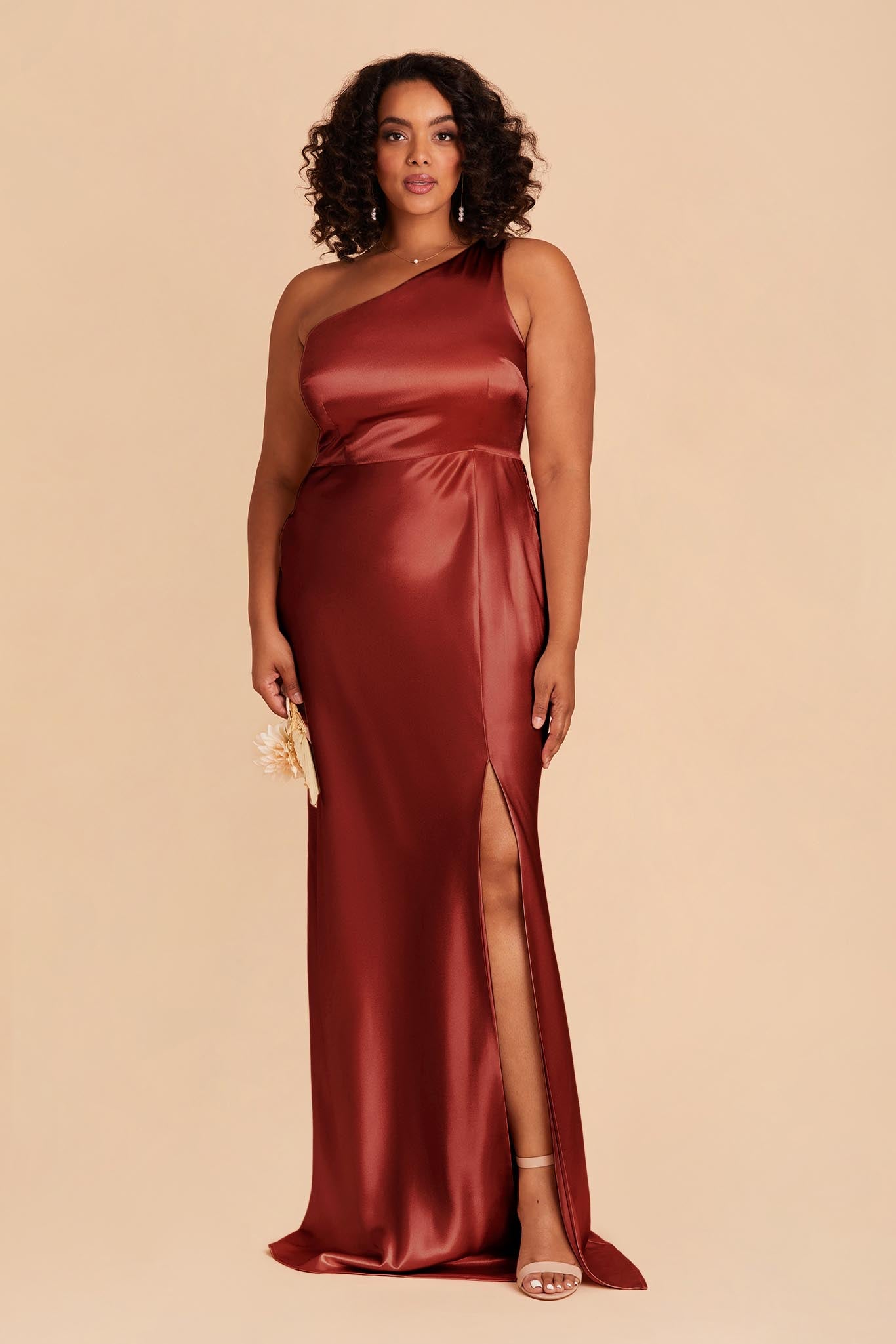 Shiny Satin Dress for Women | Kira Spice
