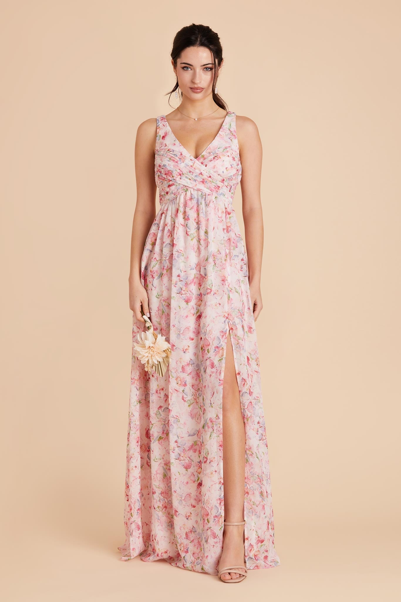 Empire Waist Bridesmaid Dress - Sleeveless & Maternity-Friendly | Laurie