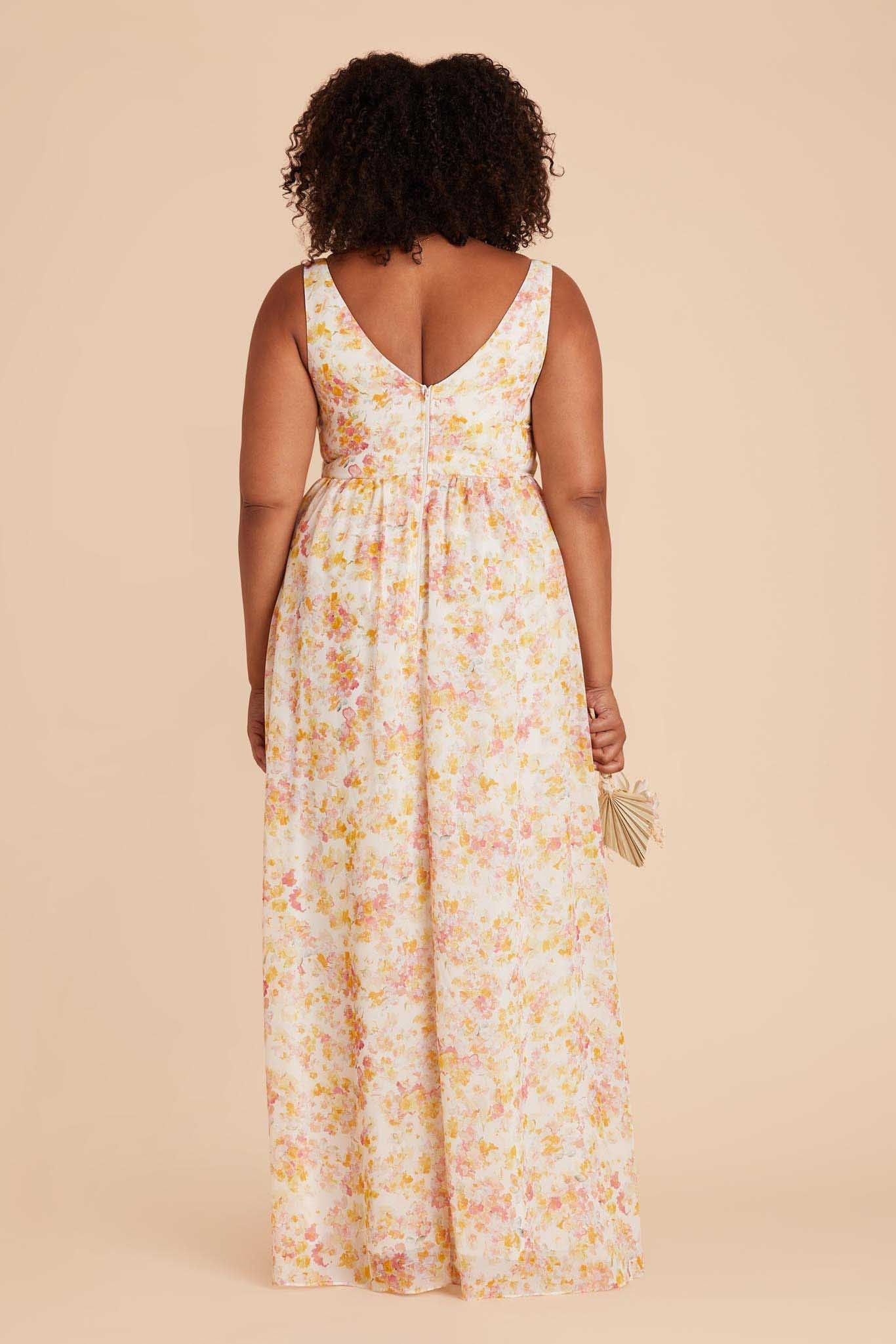 Empire Waist Sleeveless Bridesmaid Dress | Laurie Floral