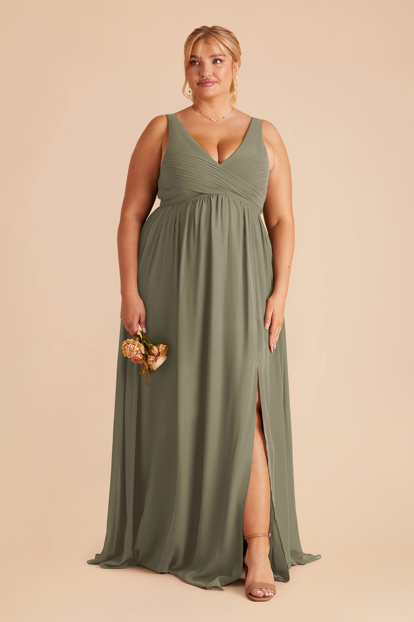 Empire Waist Sleeveless Bridesmaid Dress | Laurie Thyme