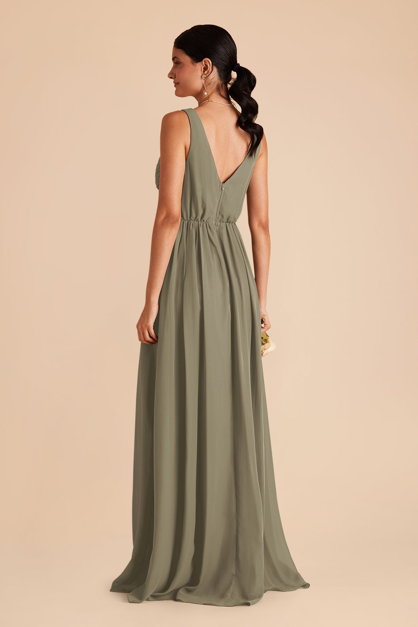Empire Waist Sleeveless Bridesmaid Dress | Laurie Thyme
