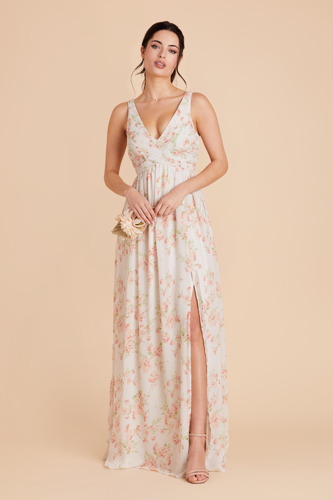 Empire Waist Bridesmaid Dress - Sleeveless & Maternity-Friendly | Laurie