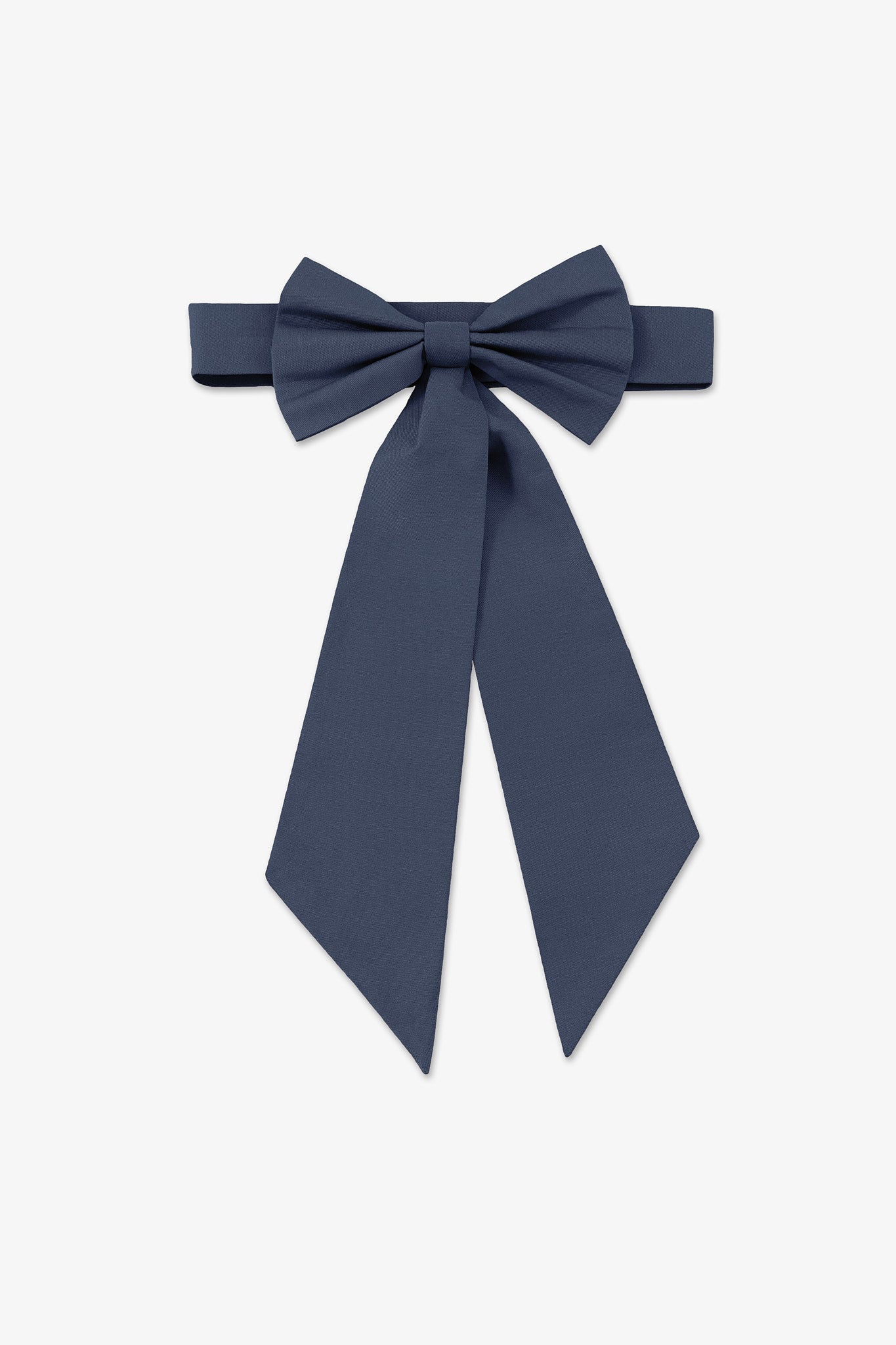 Dark Teal Flower Girl Sash with Bow & Velcro Adjuster | Liz