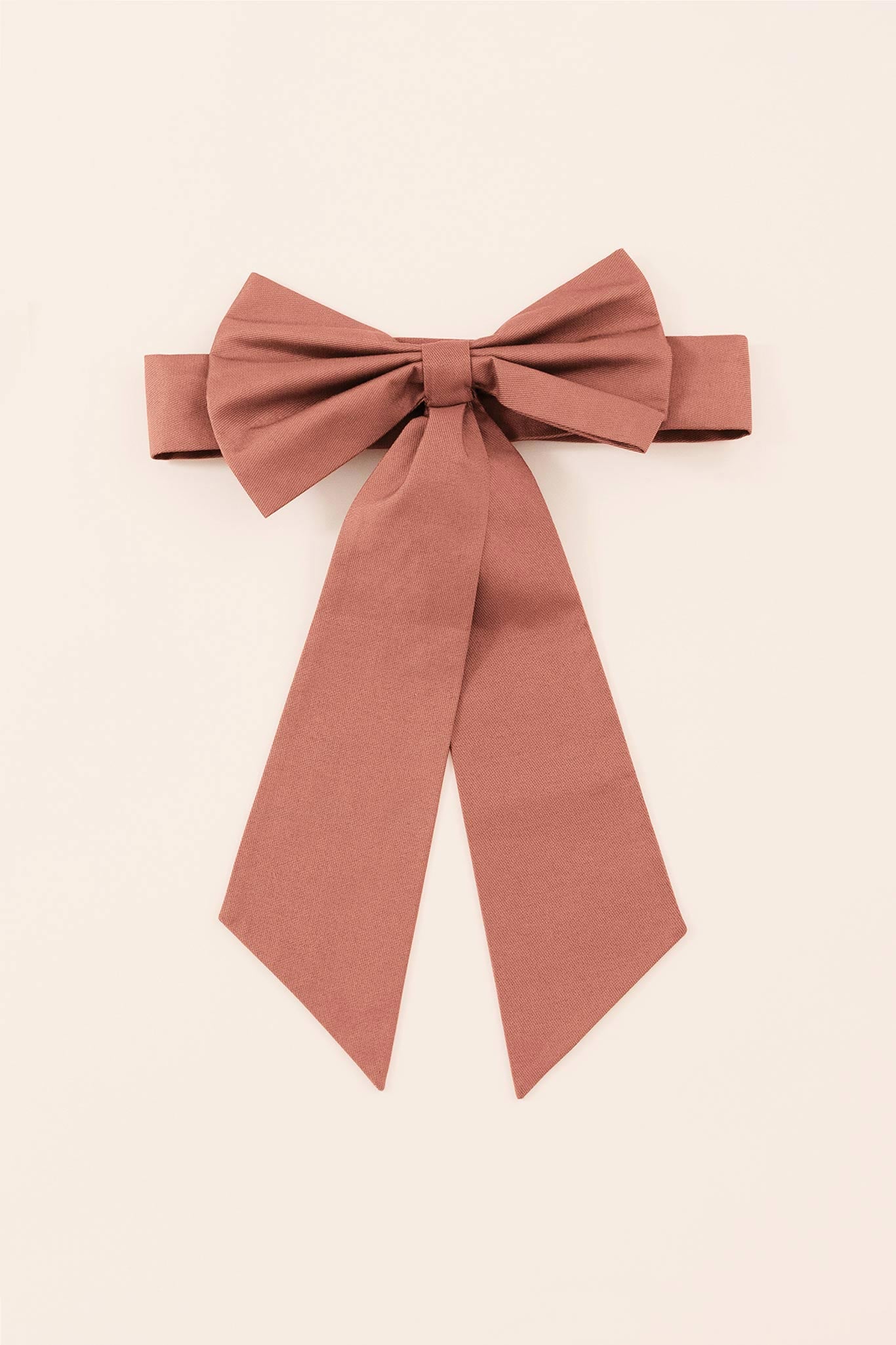 Flower Girl Sash with Bow & Velcro Adjuster - Desert Rose