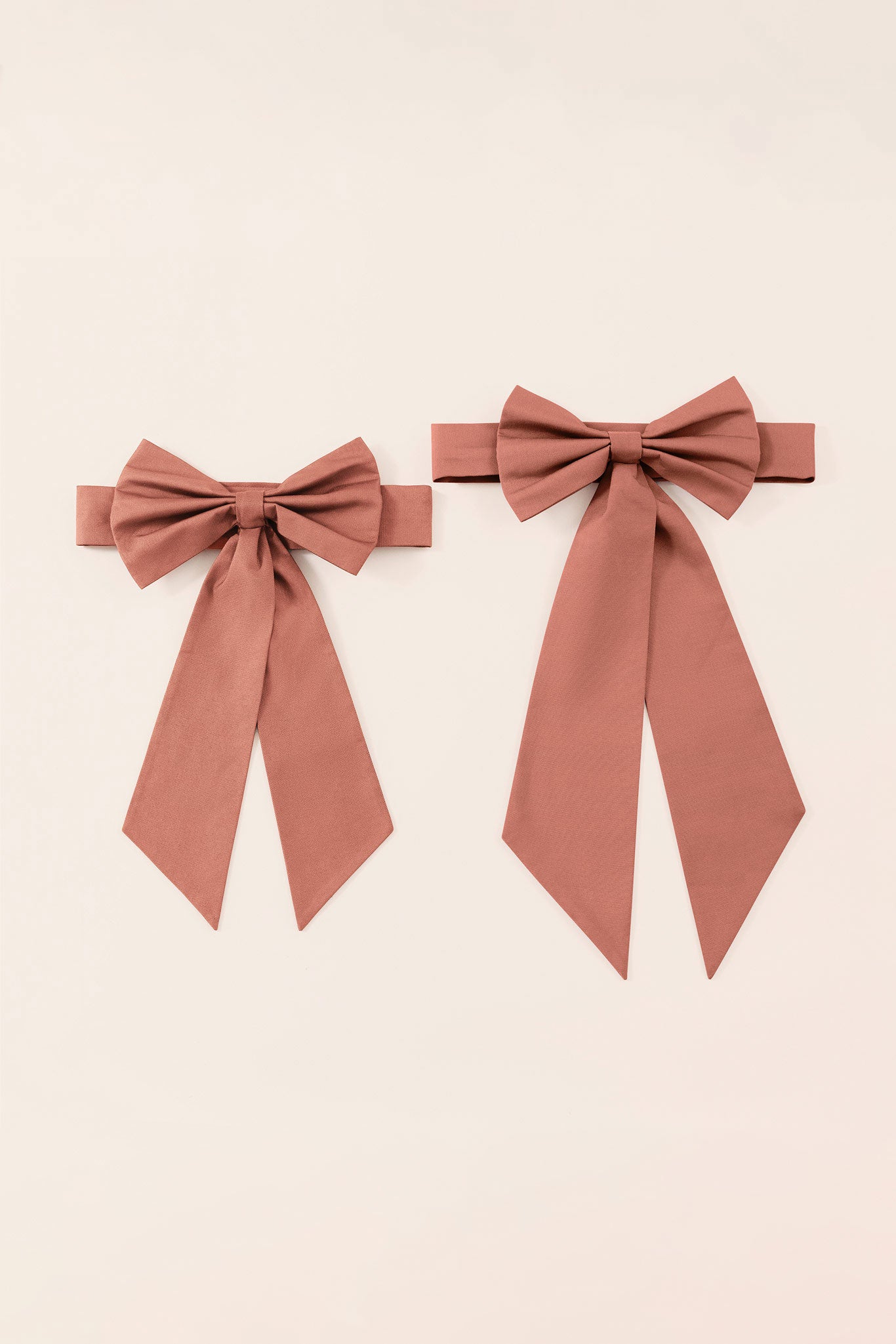 Flower Girl Sash with Bow & Velcro Adjuster - Desert Rose