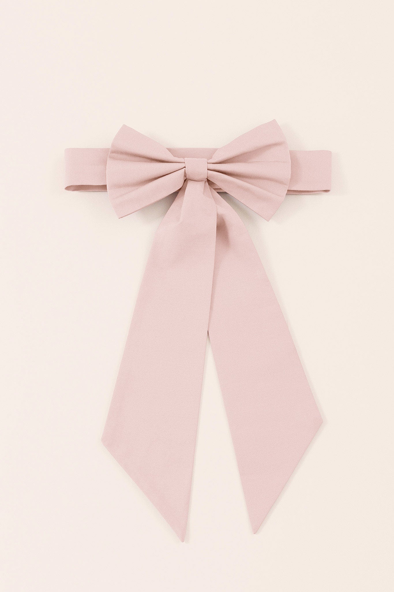 Flower Girl Sash with Bow & Velcro Adjuster - Dusty Rose