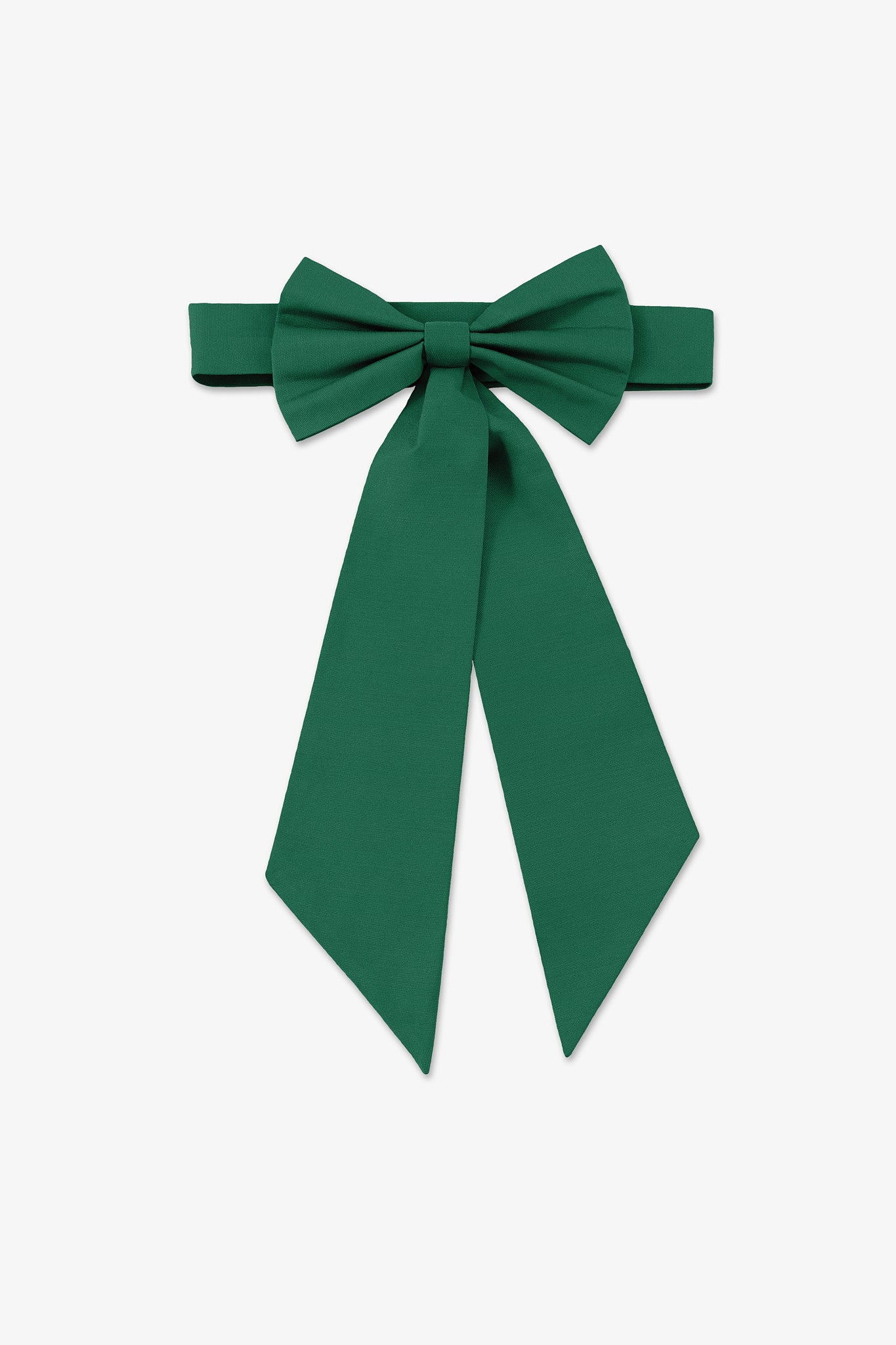 Forest Green Flower Girl Sash with Bow & Velcro | Liz