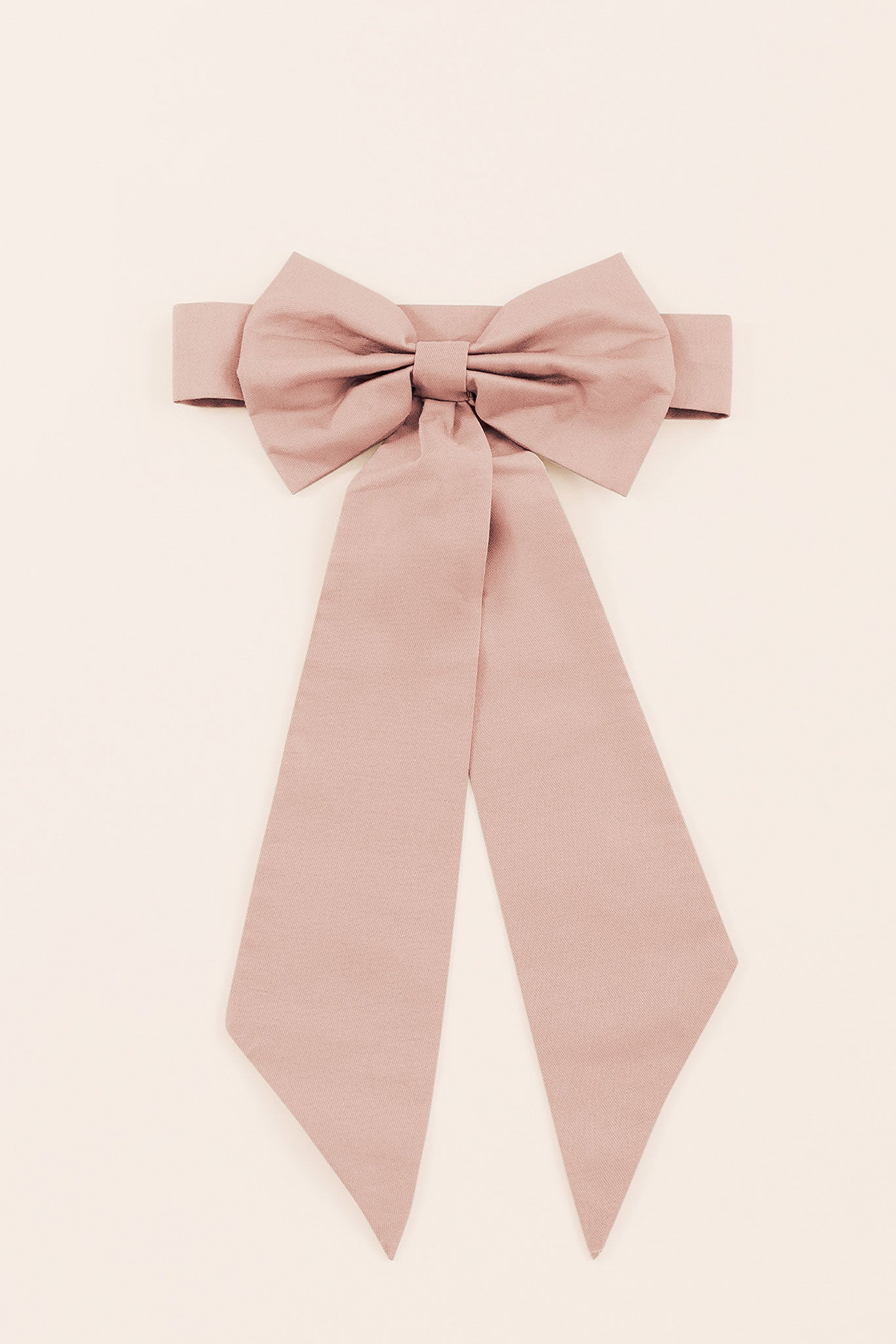 Rose Gold Flower Girl Sash with Bow & Velcro Adjuster | Liz