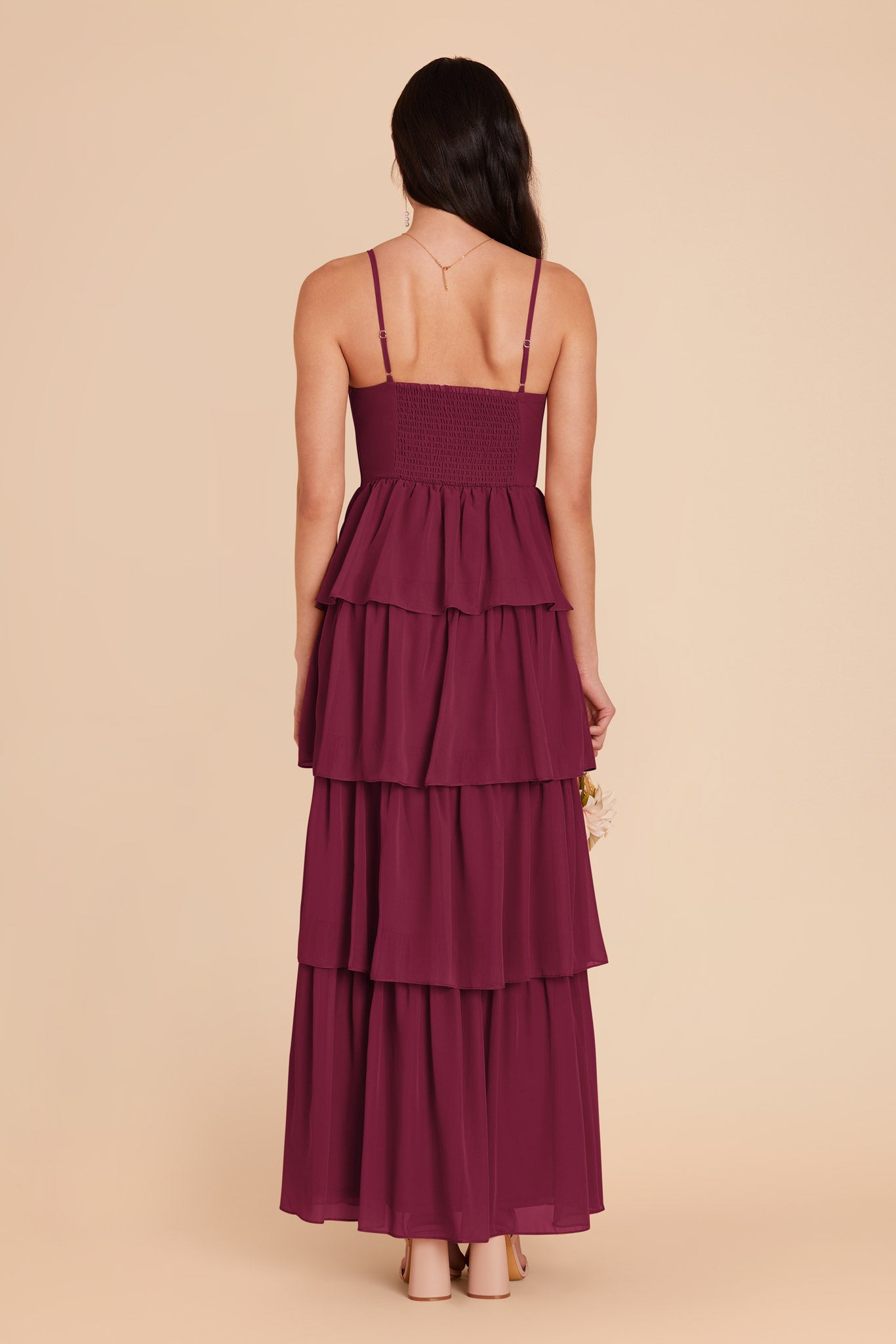 Ruffle Tiered Chiffon Dress for Women | Lola Berry