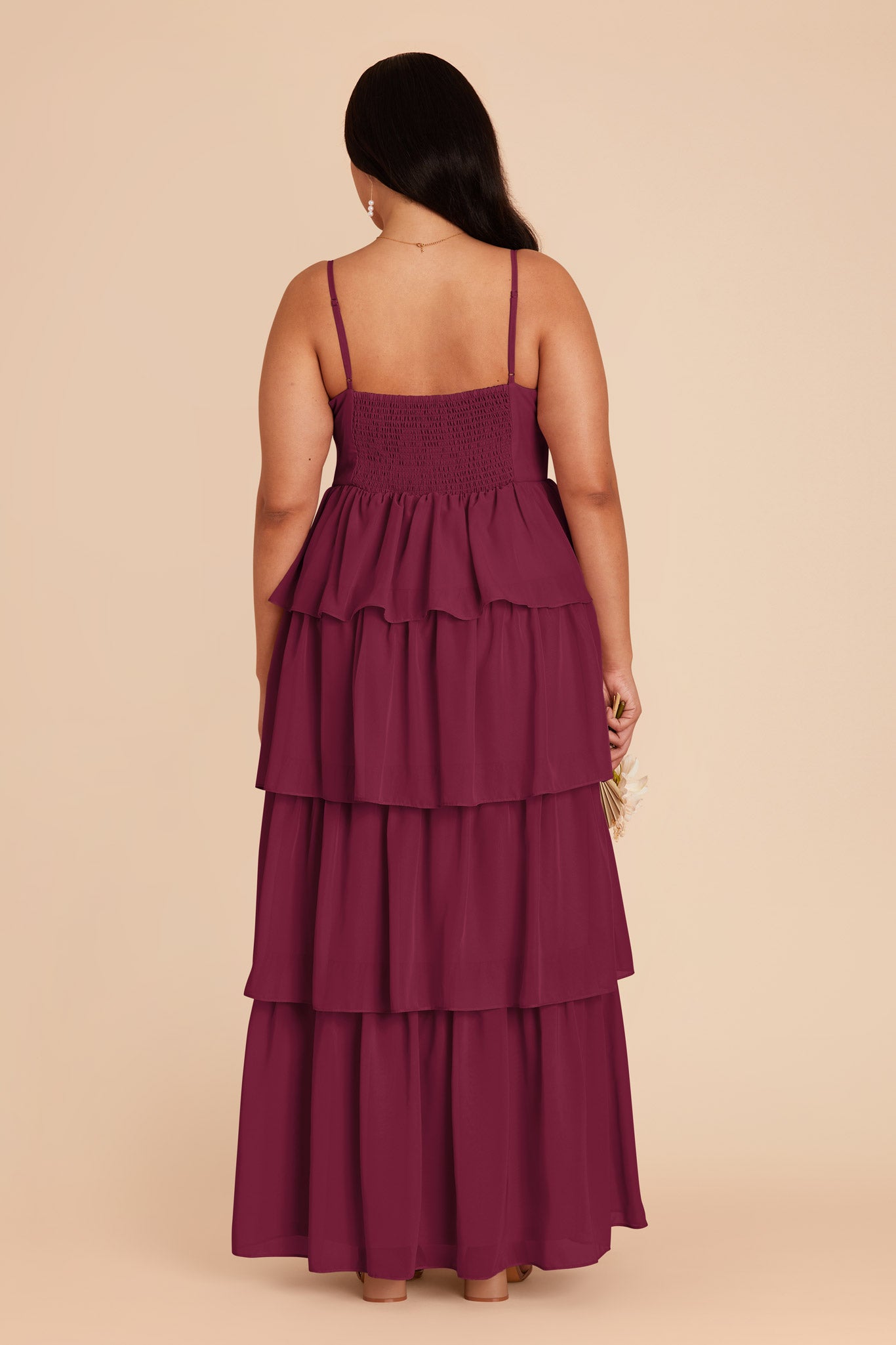 Ruffle Tiered Chiffon Dress for Women | Lola Berry