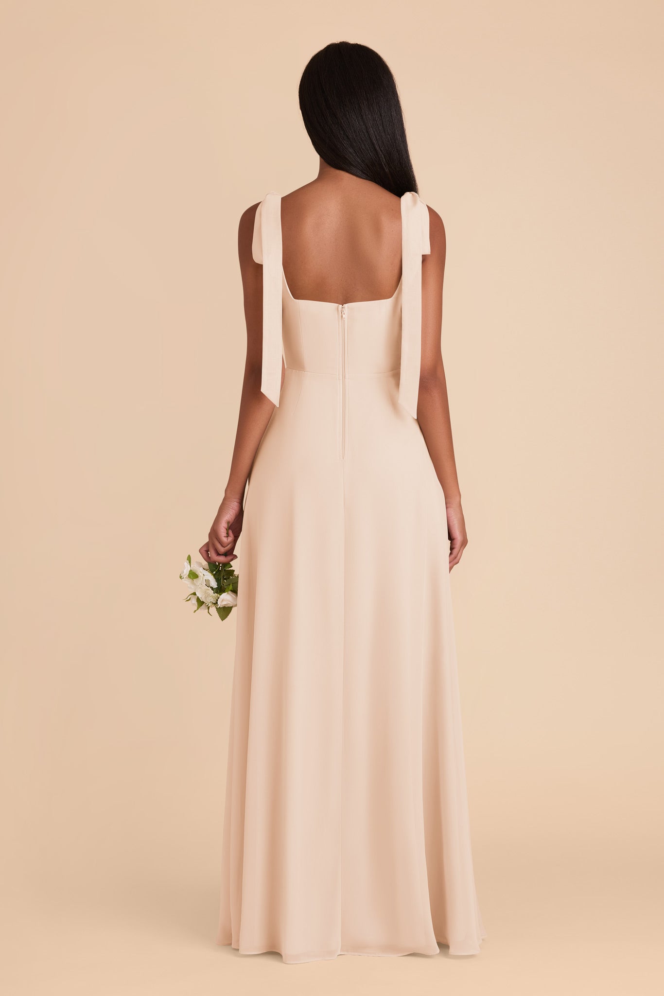 Chiffon Convertible Dress with Bows | Alex Champagne