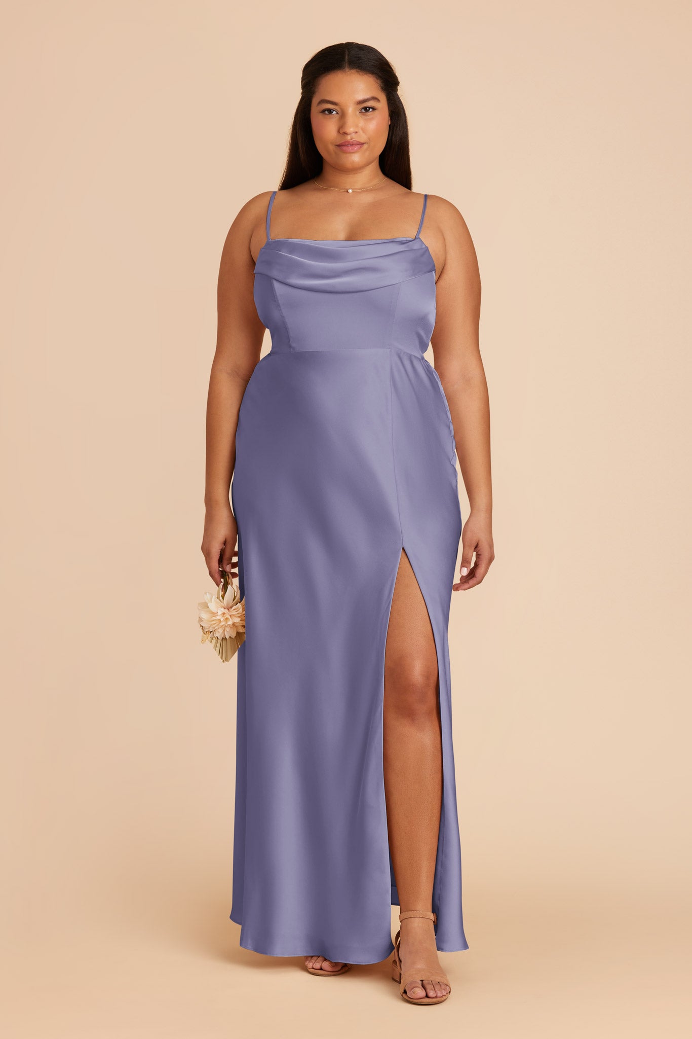 Matte Satin Convertible Dress for Weddings & Events | Mia