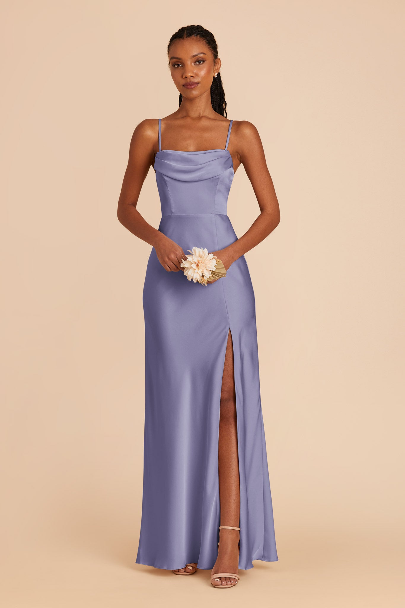 Matte Satin Convertible Dress for Weddings & Events | Mia