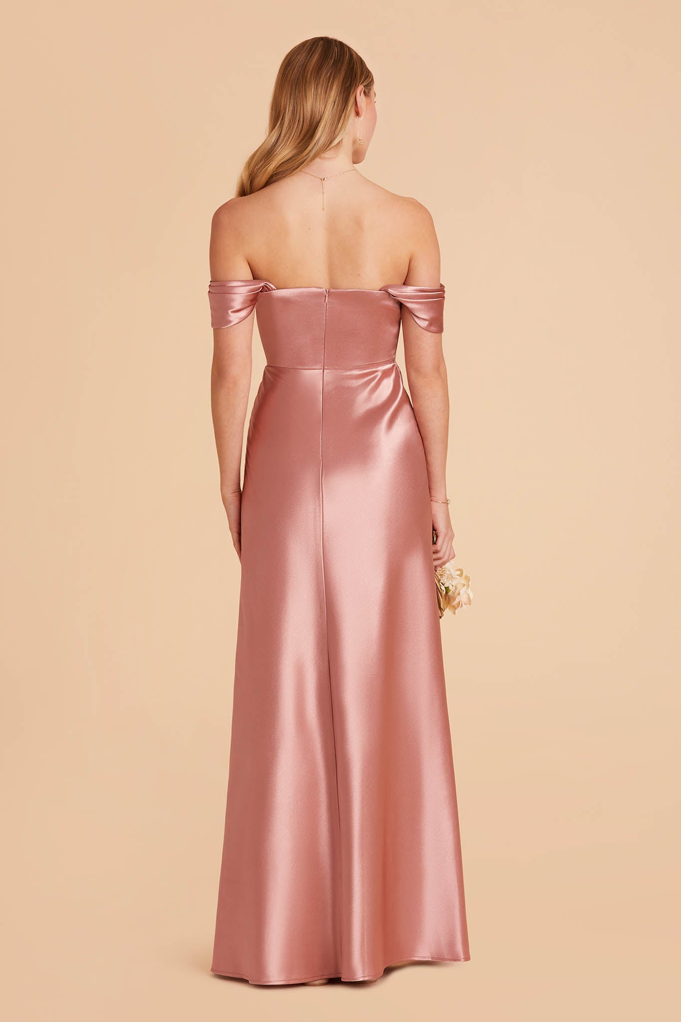 Shiny Satin Convertible Dress for Weddings & Events | Mia
