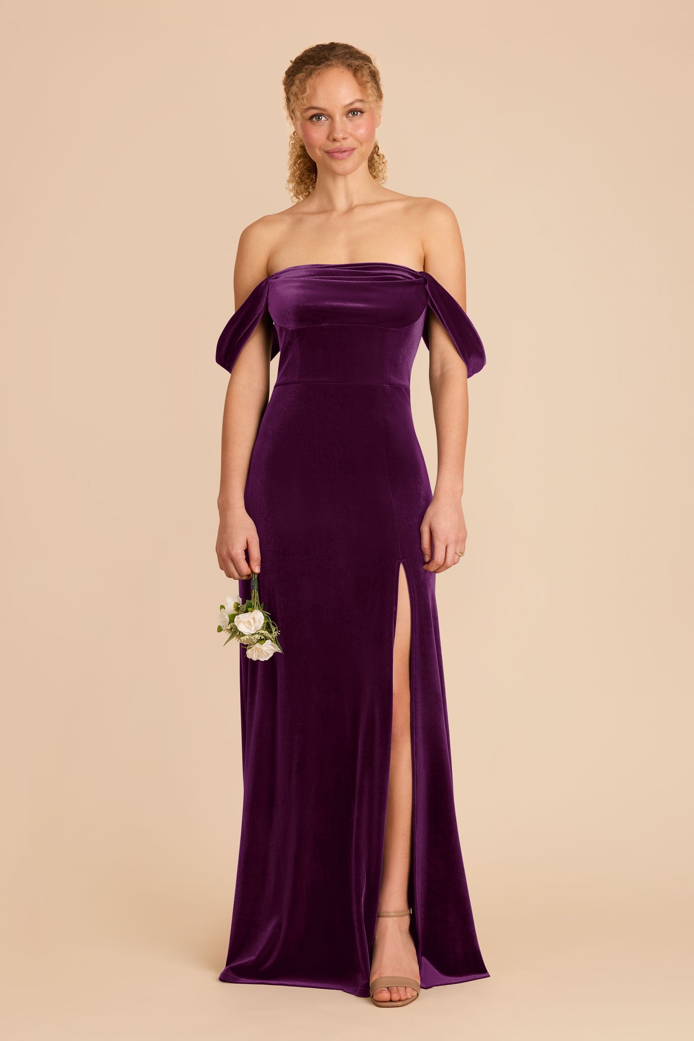 Velvet Convertible Dress - Off-the-Shoulder & Strapless | Mia