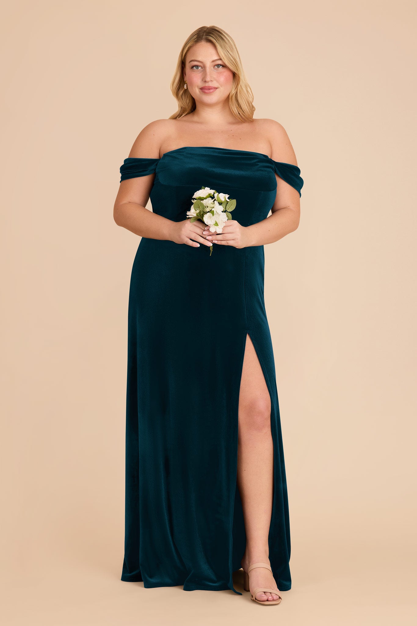 Velvet Convertible Dress for Weddings & Events | Mia Peacock
