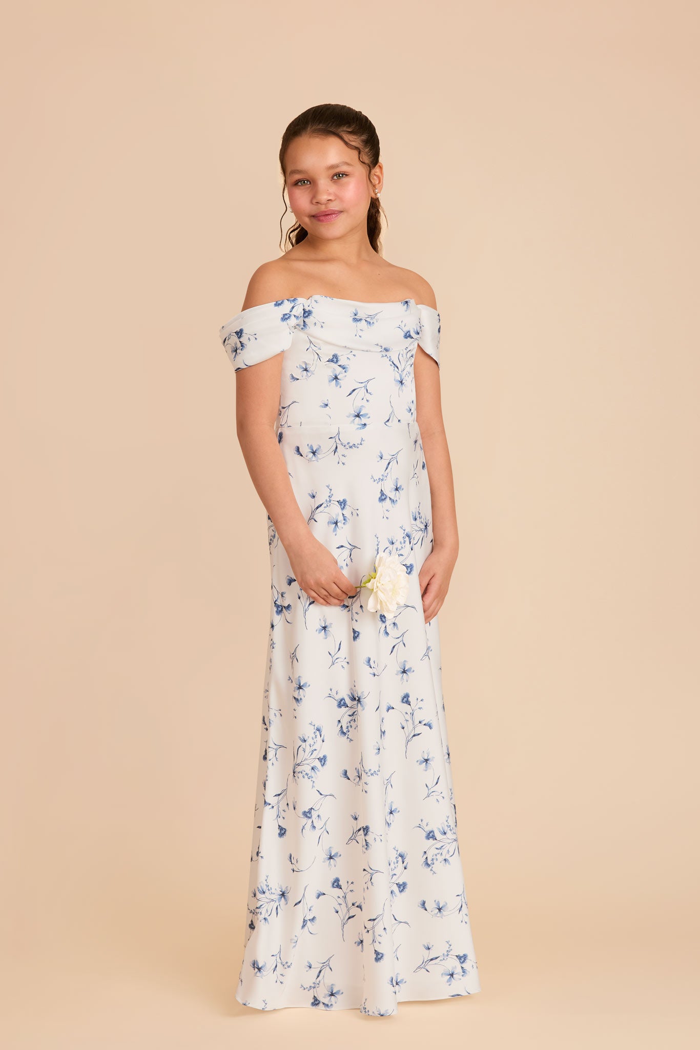 Convertible Junior Dress - Off-the-Shoulder or Strapless | Mimi Blue Le Fleur