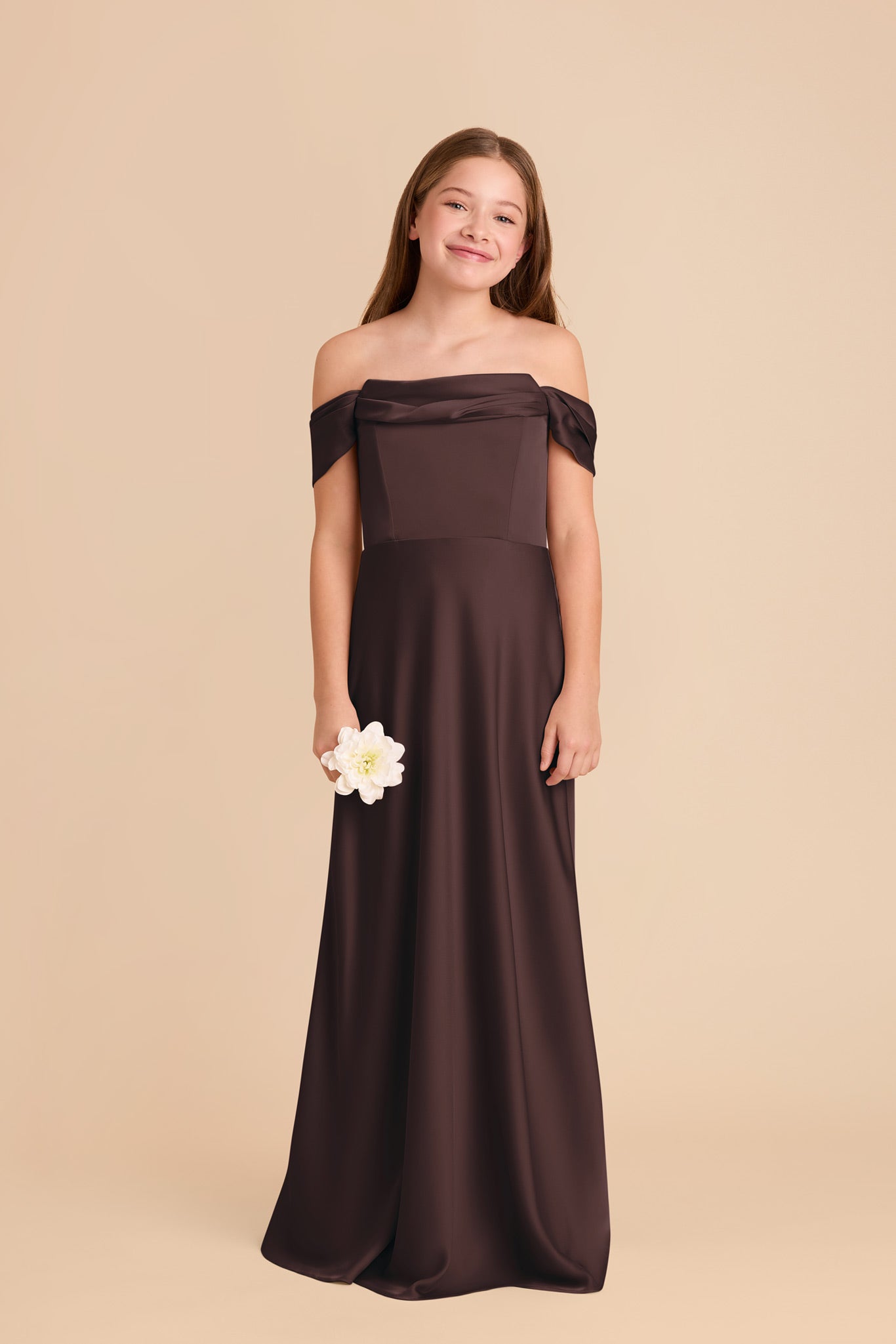 Convertible Junior Gown - Off-the-Shoulder or Strapless | Mimi