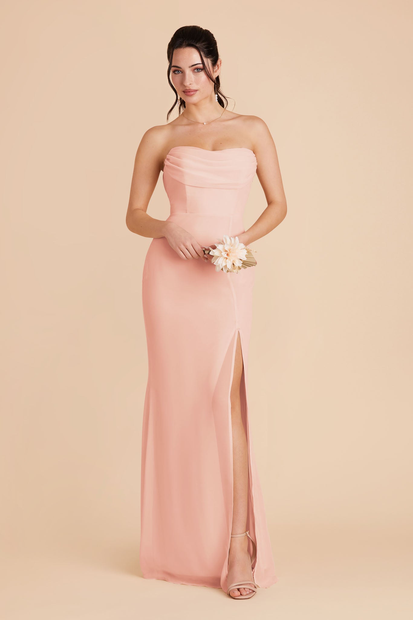 Convertible Dress with Removable Sleeves & Cowl Detail | Mira