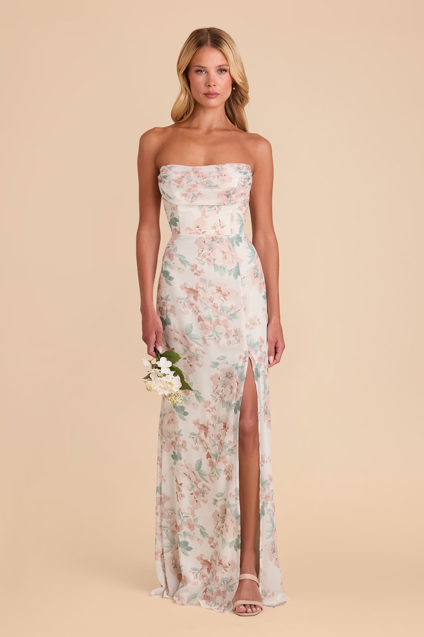 Convertible Wrap Dress with Cowl Detail & Removable Sleeves | Mira