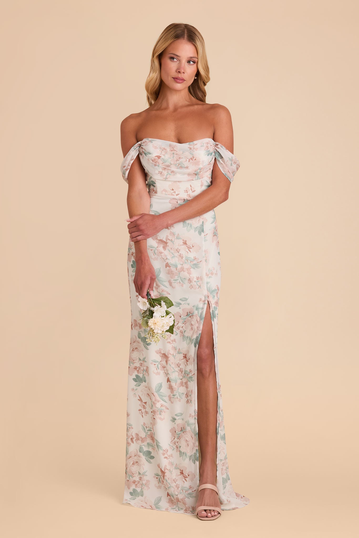 Convertible Wrap Dress with Cowl Detail & Removable Sleeves | Mira