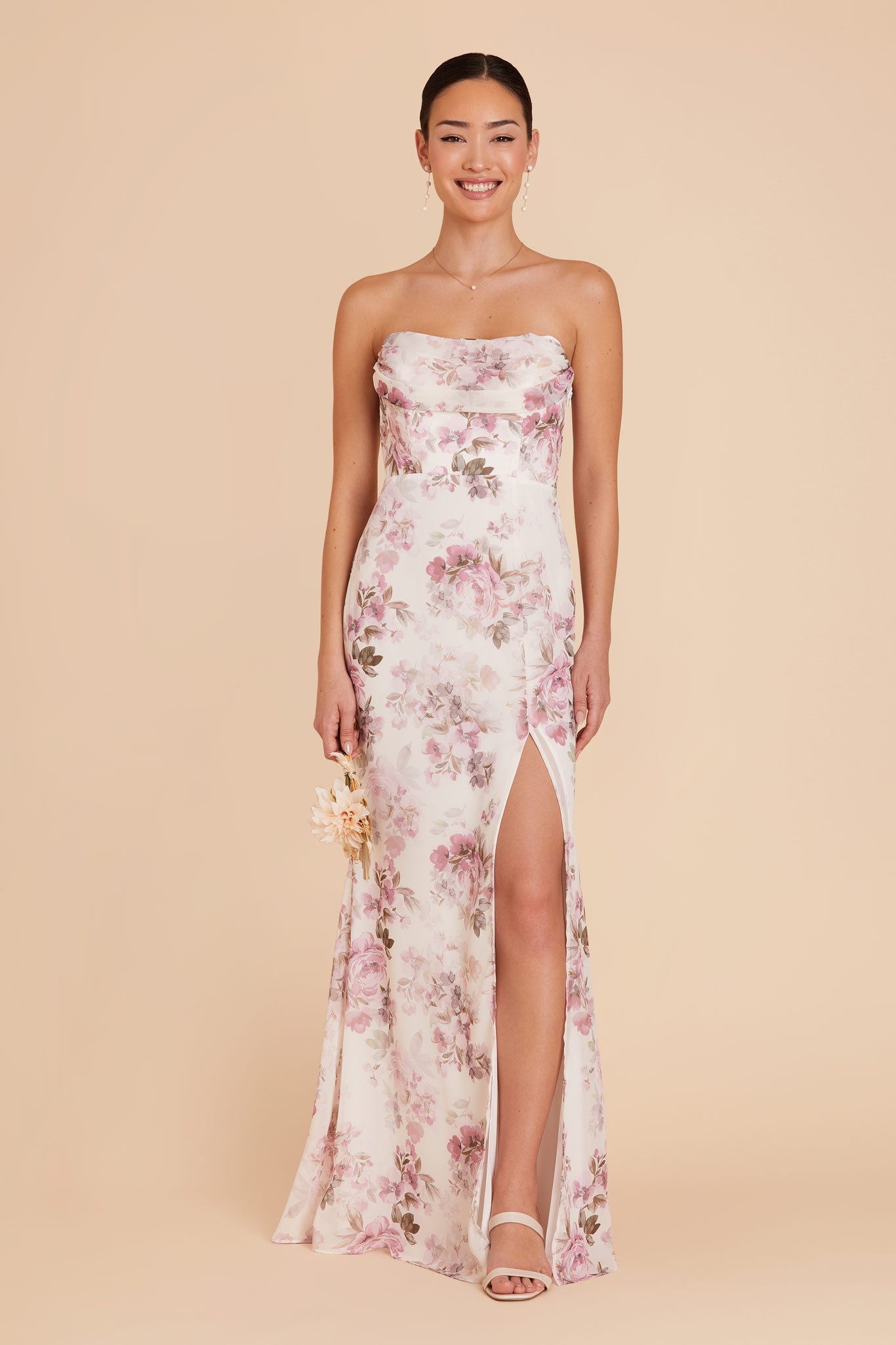 Convertible Dress with Removable Sleeves & Cowl Detail | Mira