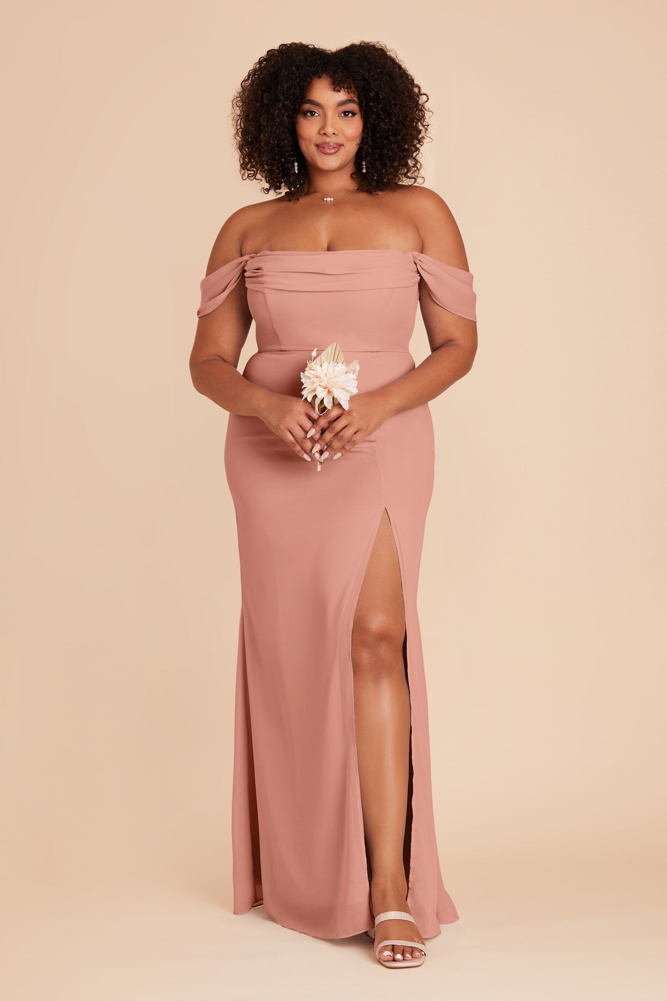 Convertible Dress with Cowl Detail & Removable Sleeves | Mira