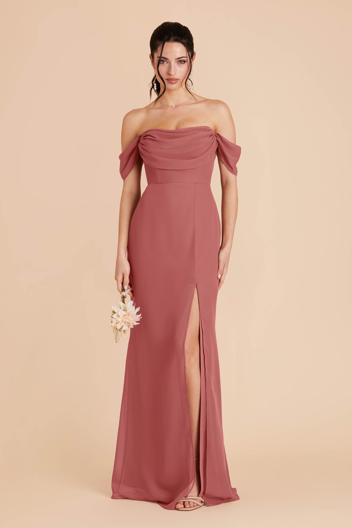 Convertible Dress with Removable Sleeves & Cowl Detail | Mira