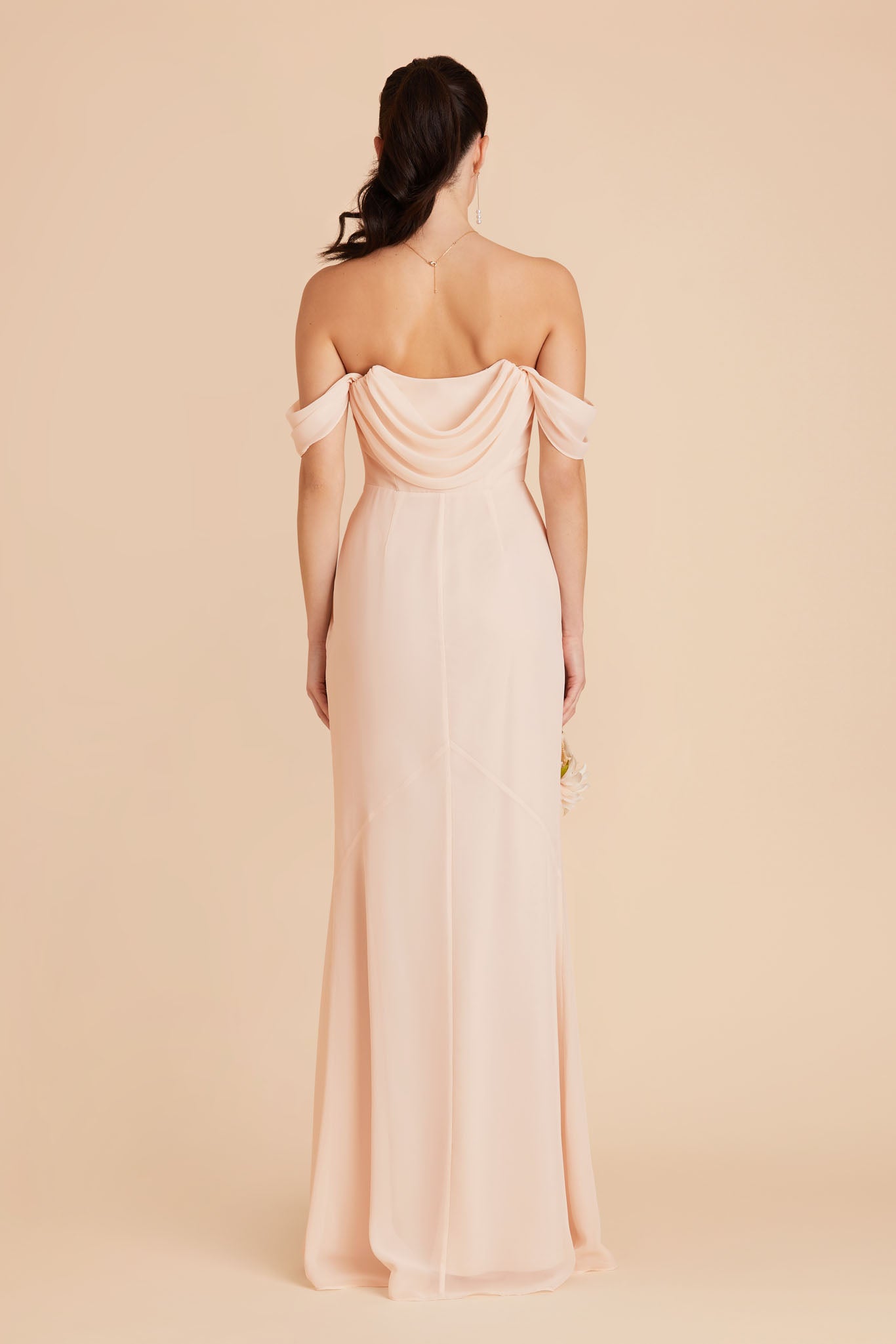 Convertible Dress with Removable Sleeves & Cowl Detail | Mira