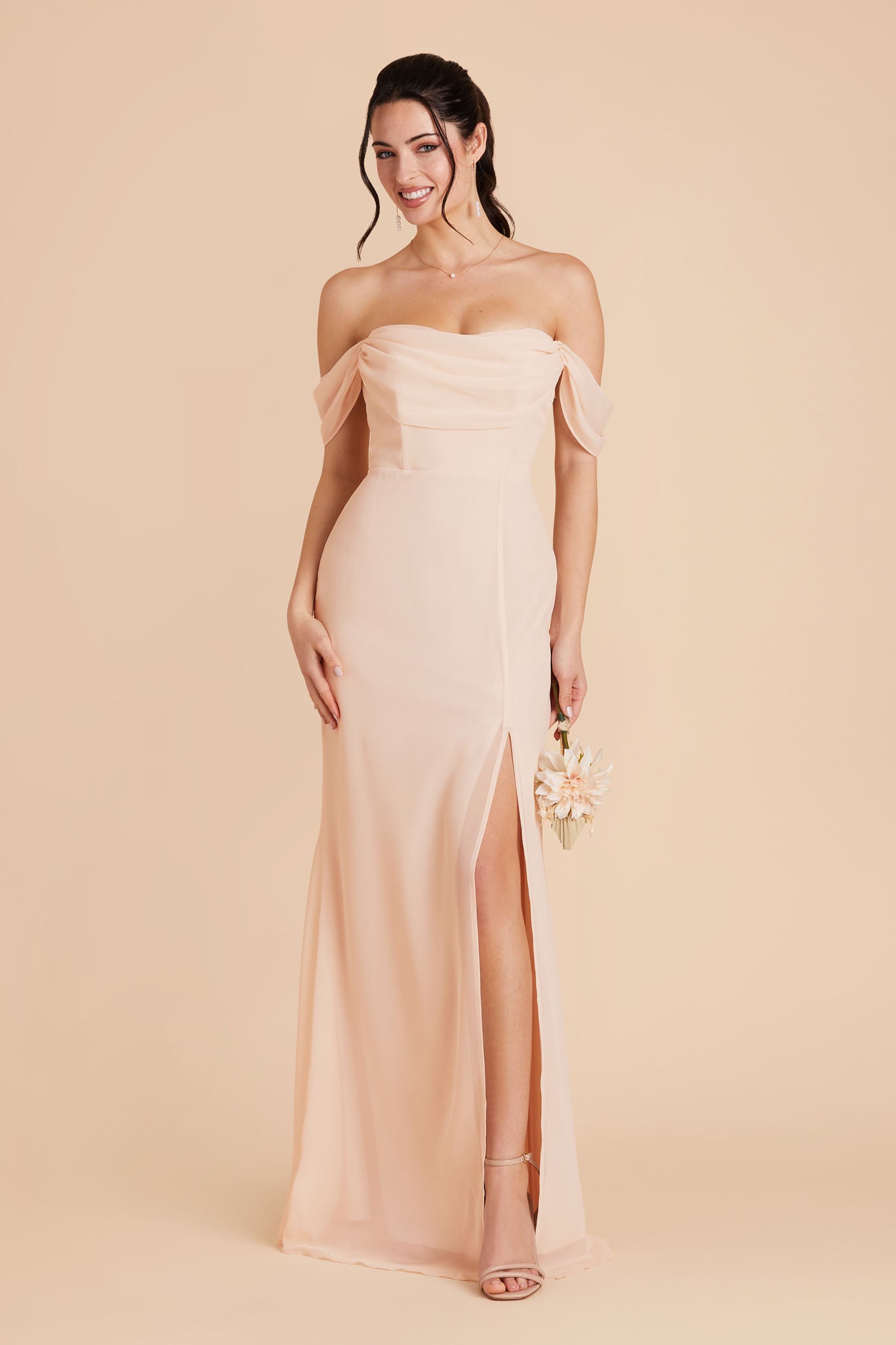 Convertible Dress with Removable Sleeves & Cowl Detail | Mira