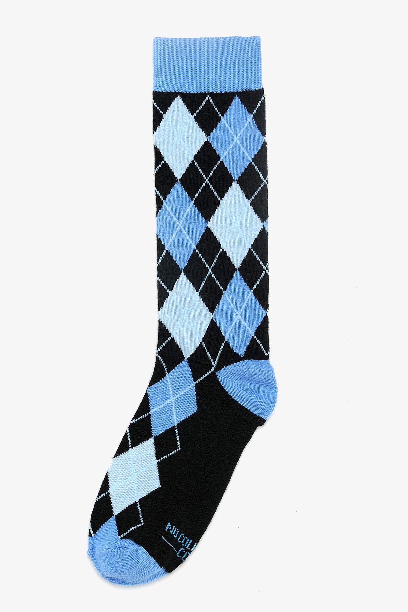 Argyle Groomsmen Socks in Blue | No Cold Feet