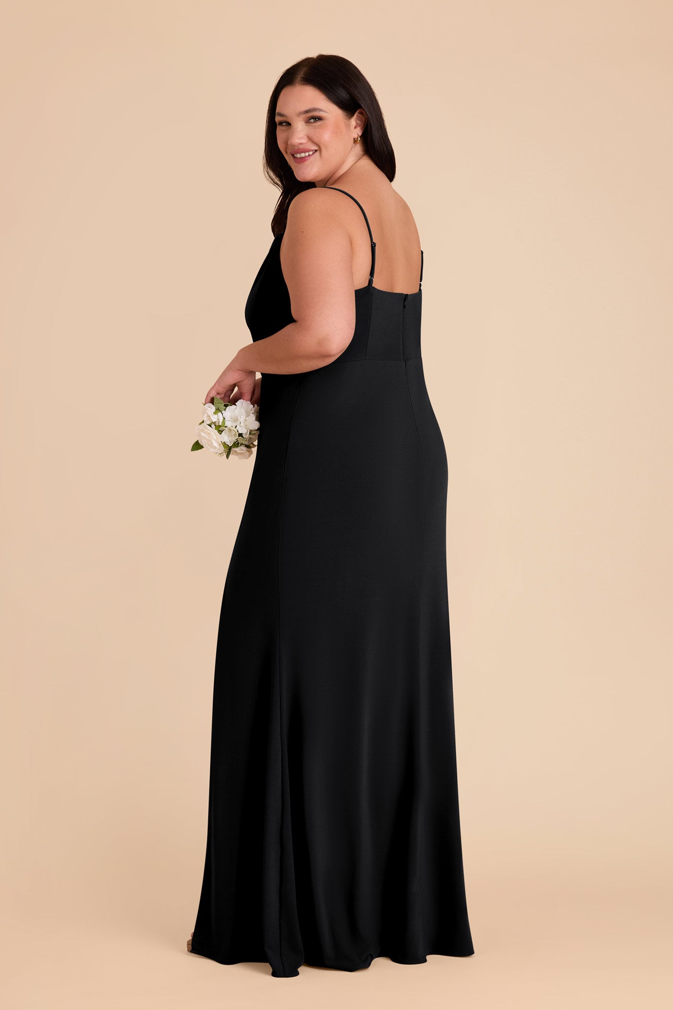 Elegant Cowl Neck Knit Dress for Bridesmaids | Ash Luxe
